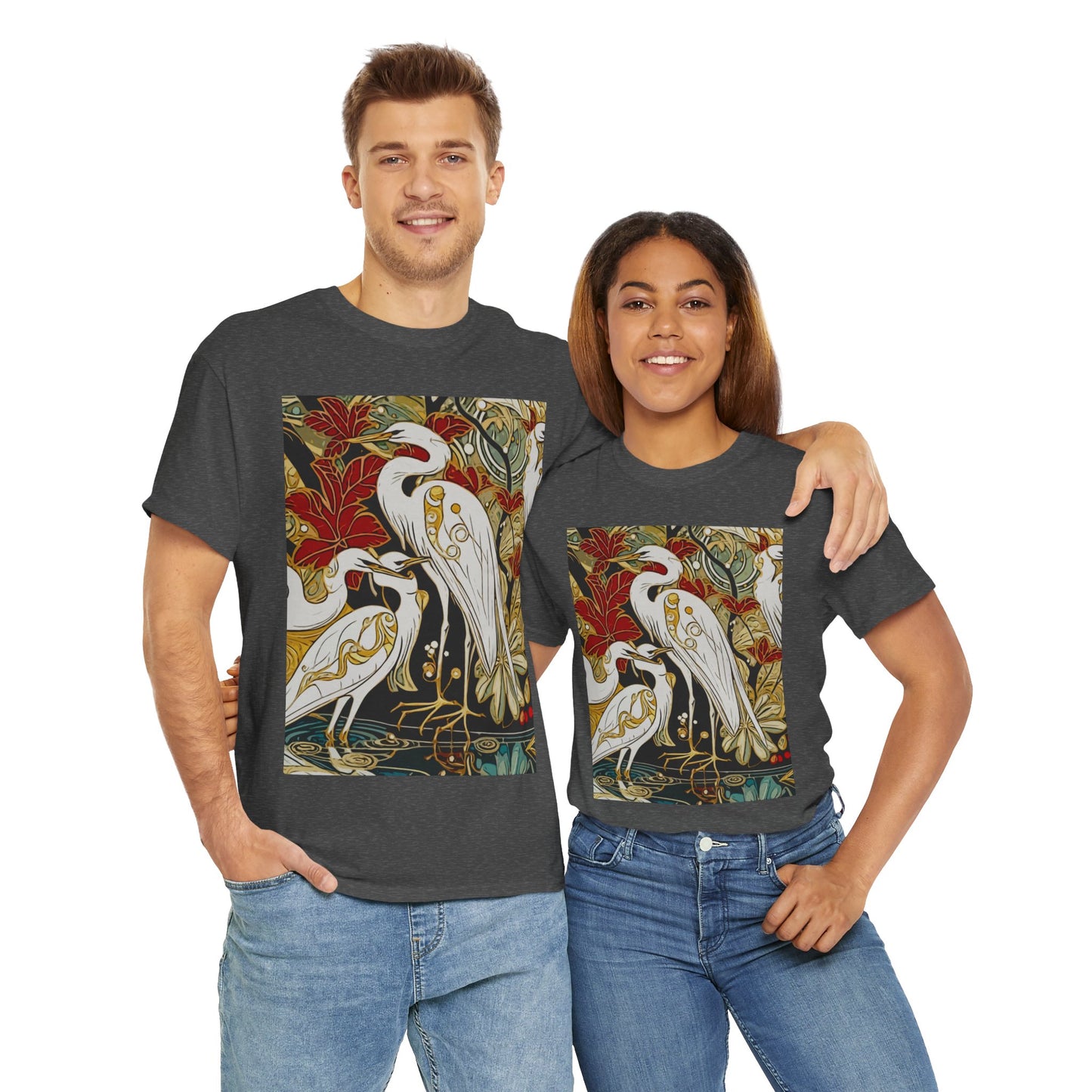 Gorgeous Birds Amazing Unisex Heavy Cotton Short Sleeve Tee Shirts!