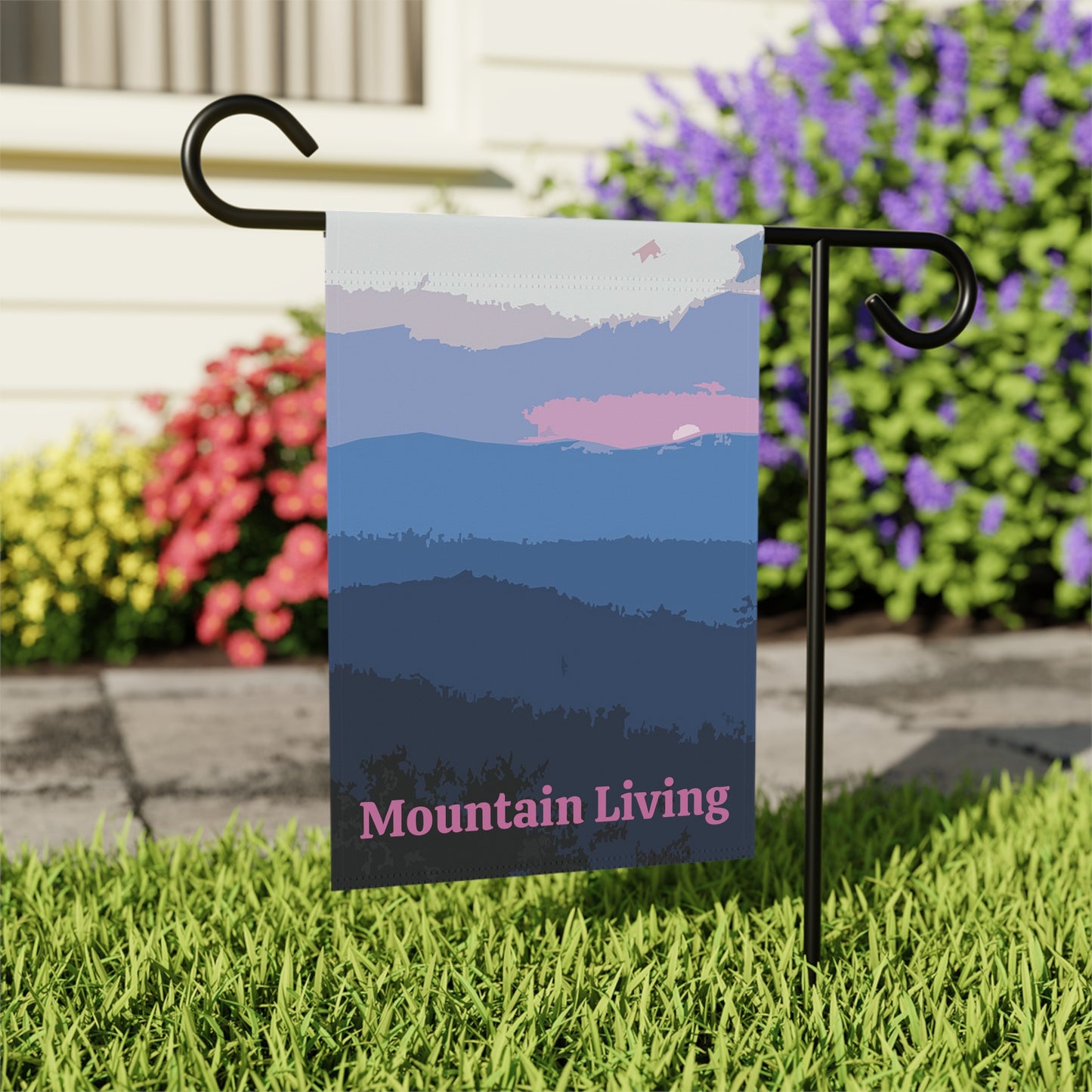 Mountain Living Garden & House Banner