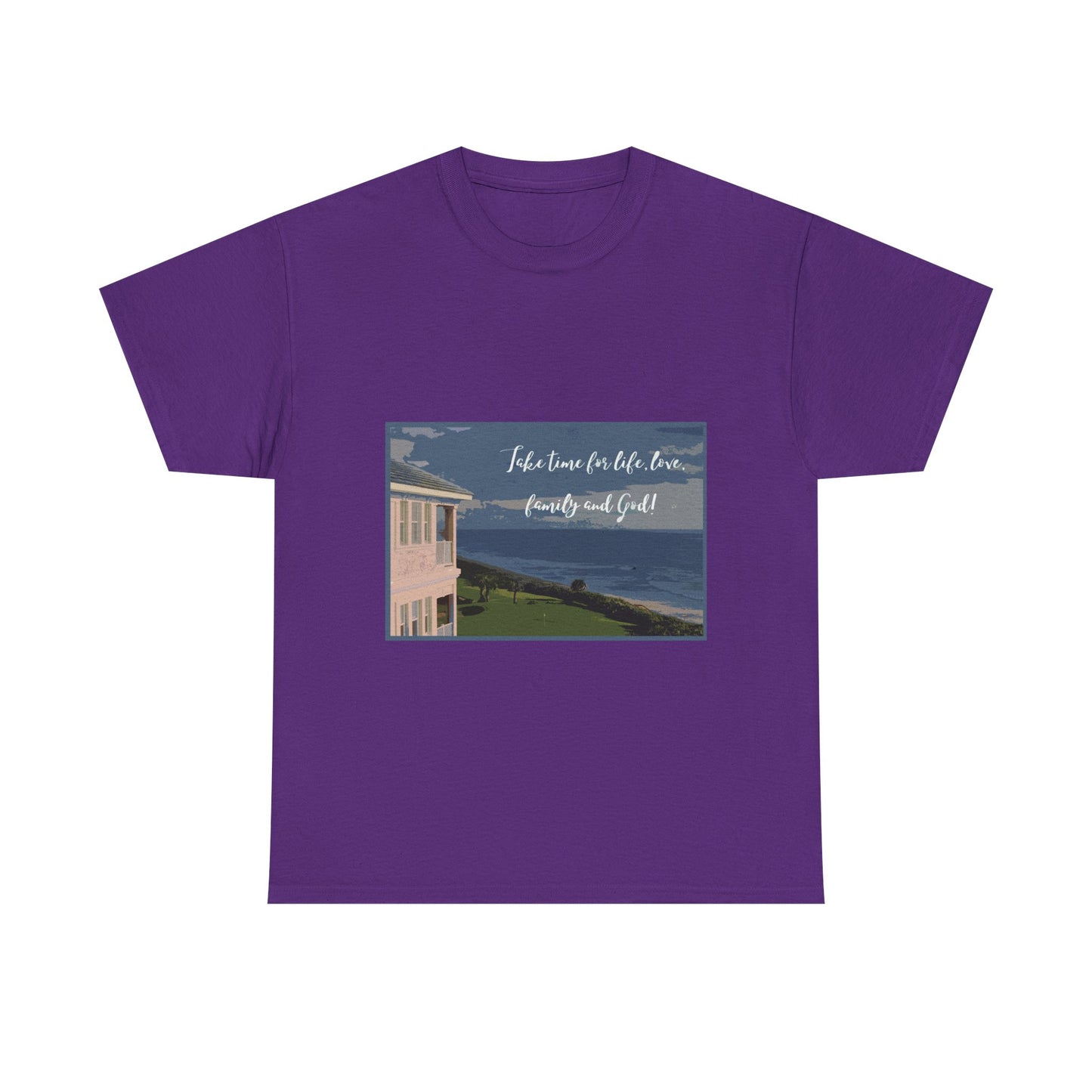 Take time for life- Amazing Unisex Heavy Cotton Tee