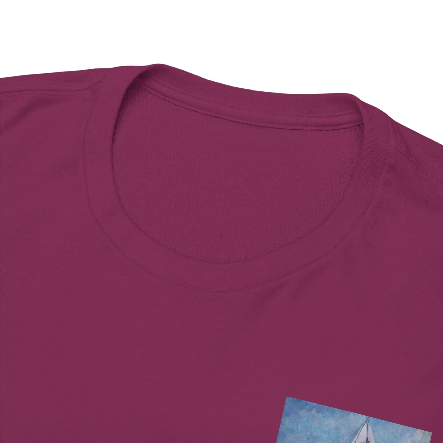 Smoothly Sailing - Amazing Unisex Heavy Cotton Short Sleeve Tee Shirts!