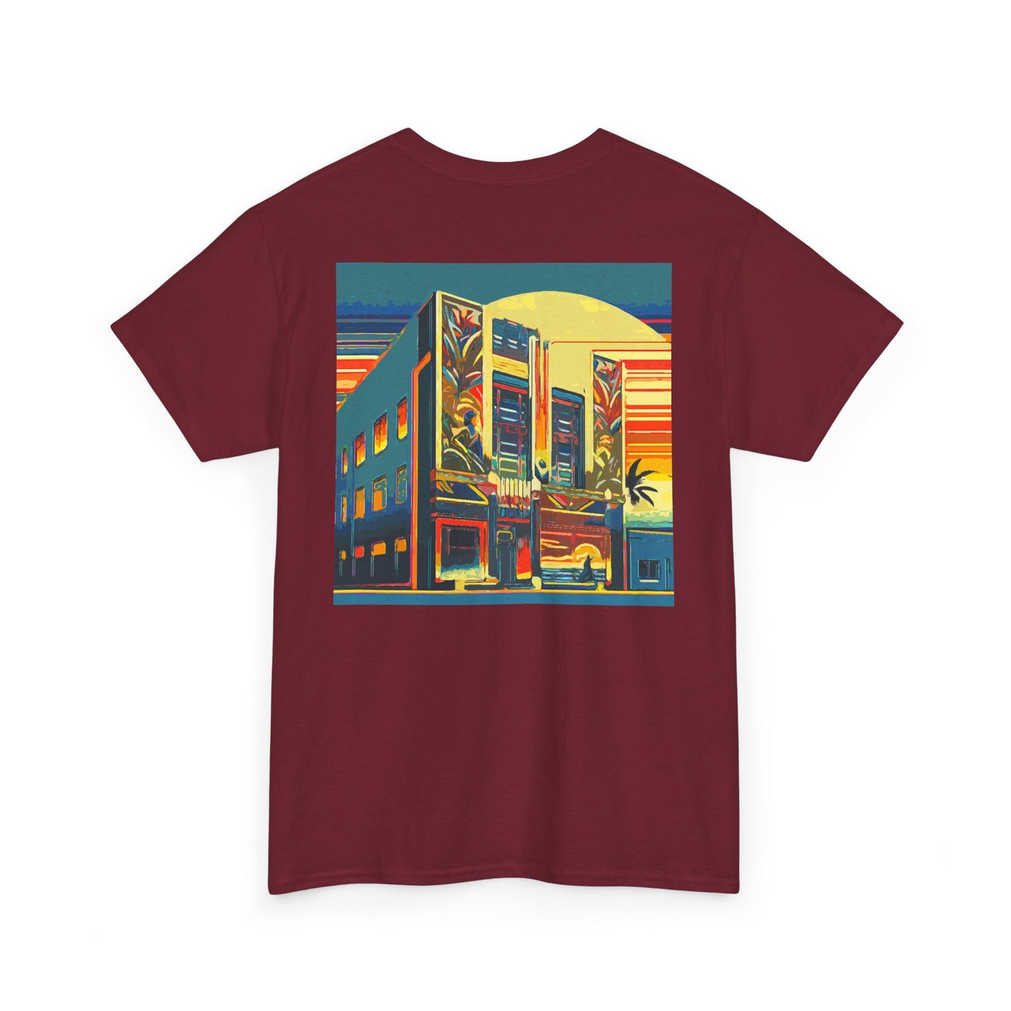 Art Deco Theatre - Amazing Unisex Heavy Cotton Short Sleeve Tee Shirts!
