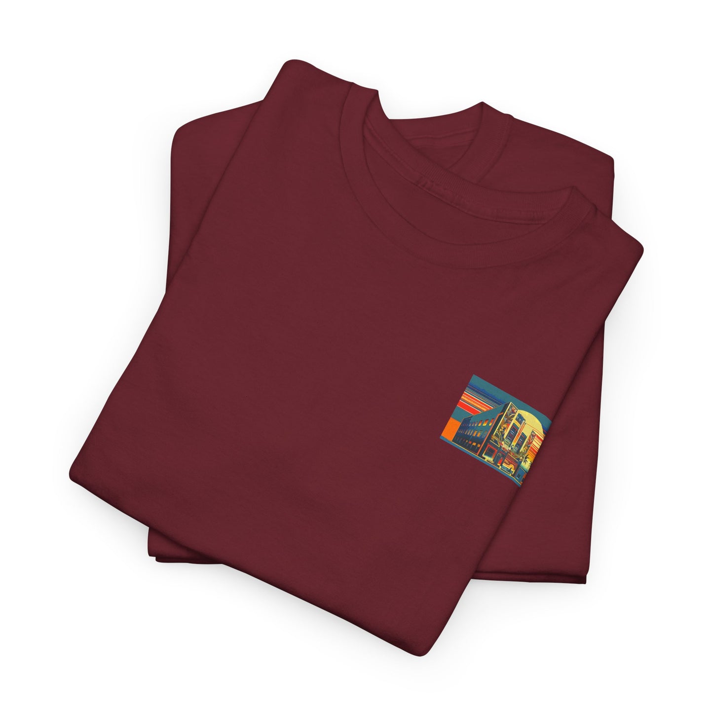 Art Deco Theatre - Amazing Unisex Heavy Cotton Short Sleeve Tee Shirts!