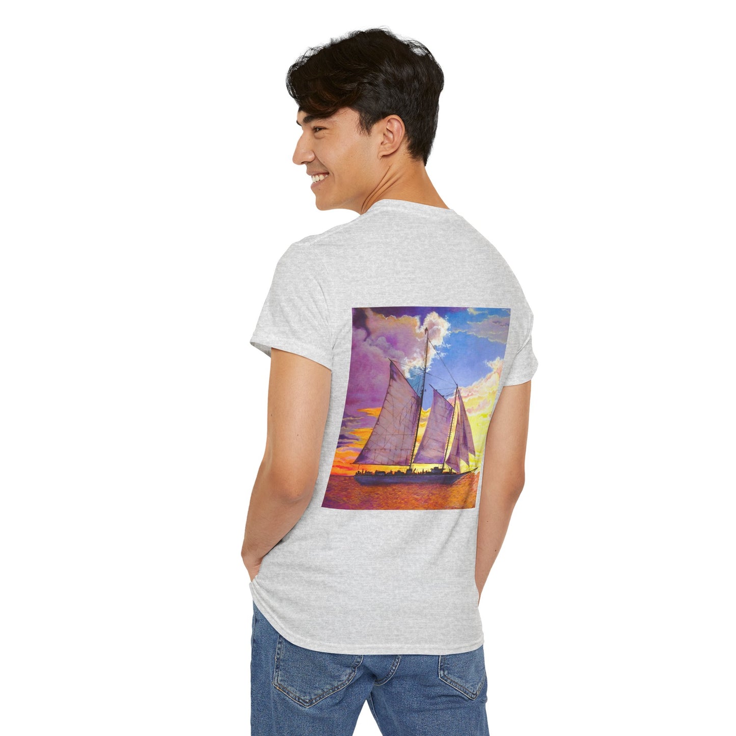Smooth Sailing- Amazing Unisex Heavy Cotton Short Sleeve Tee Shirts!