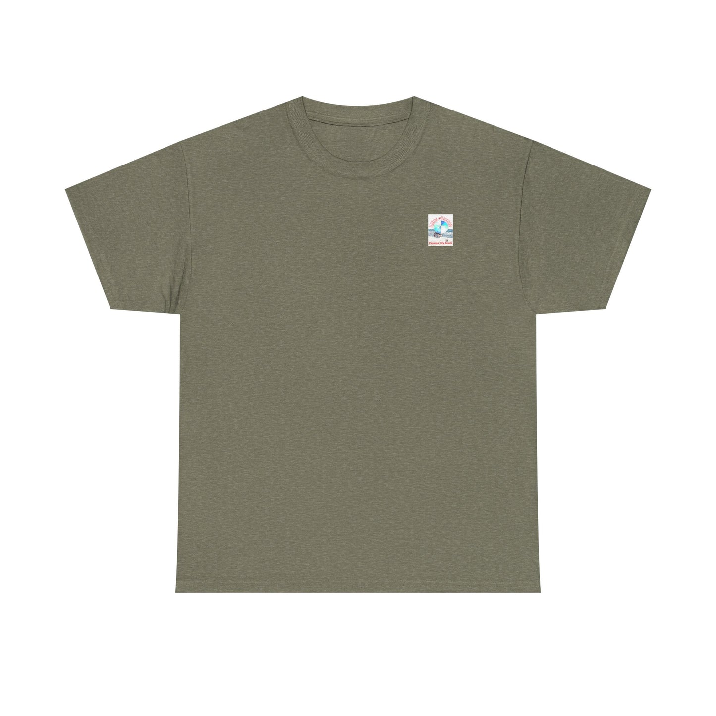 Florida Vacation Panama -Amazing Unisex Heavy Cotton Short Sleeve Tee Shirts!