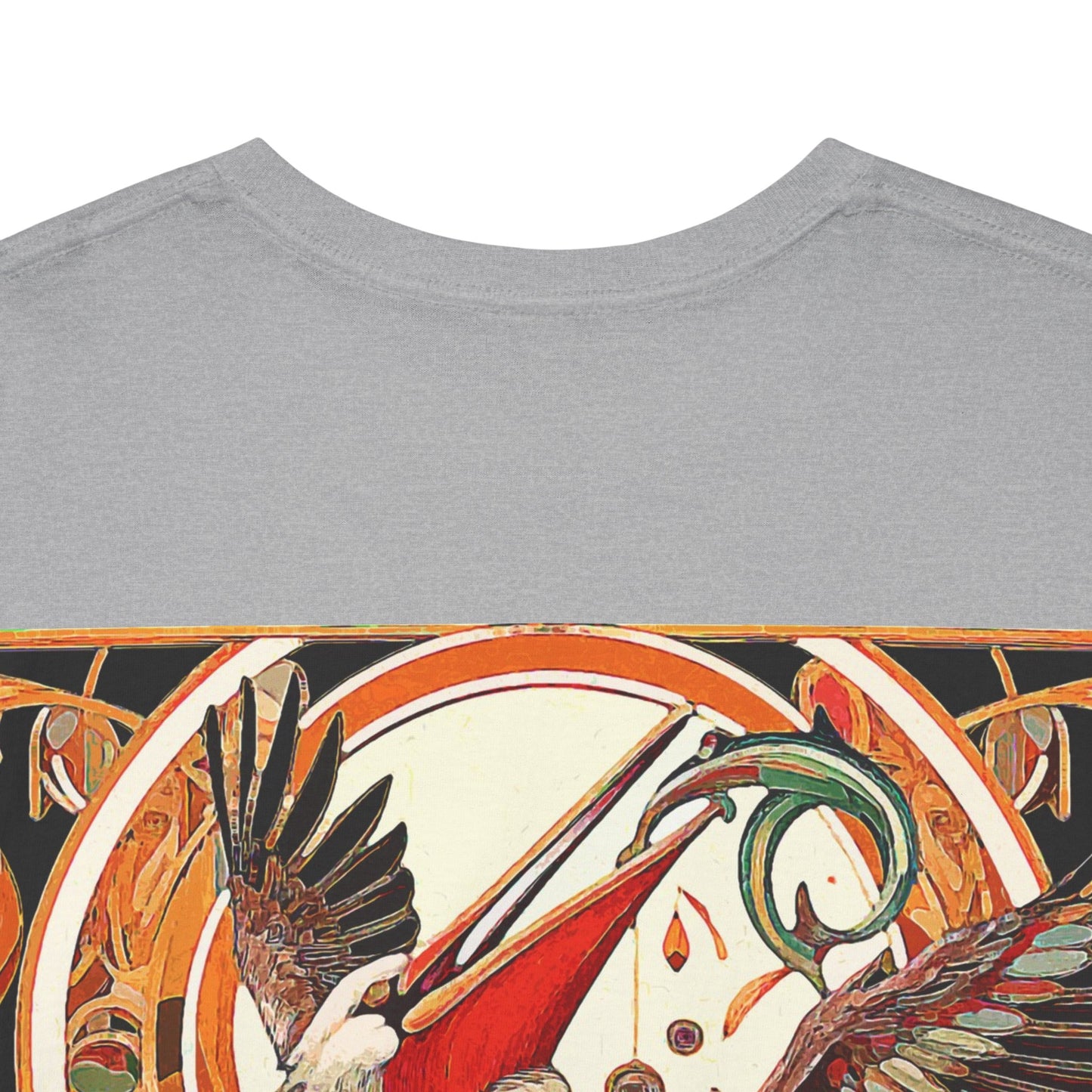 Magnificent Bird - Amazing Unisex Heavy Cotton Short Sleeve Tee Shirts!