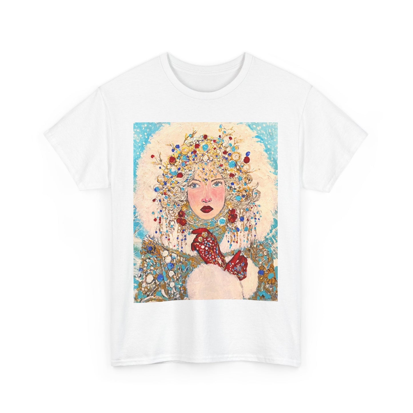 The Queen of Winter - Amazing Unisex Heavy Cotton Tee