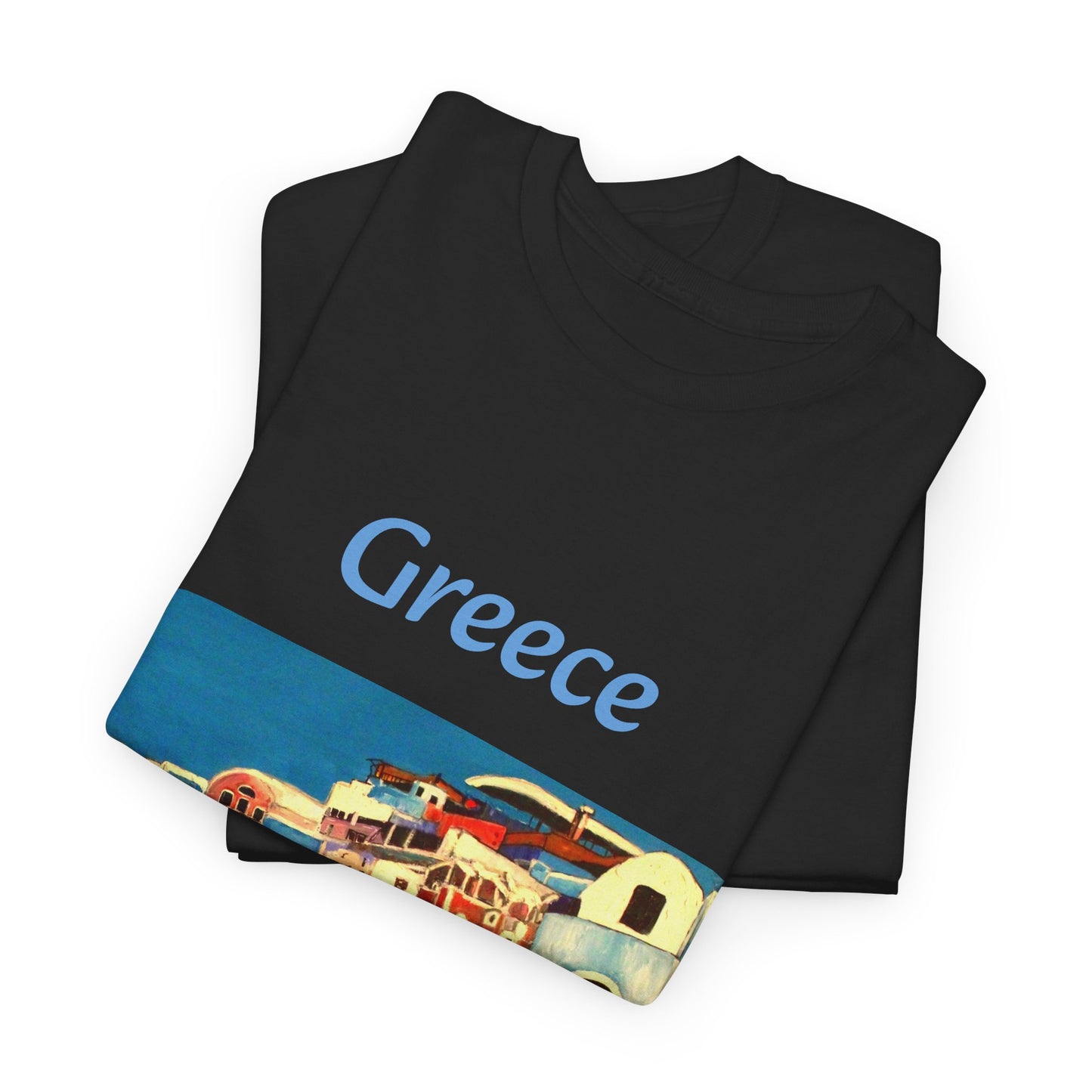 Greece - Amazing Unisex Heavy Cotton Short Sleeve Tee Shirts!
