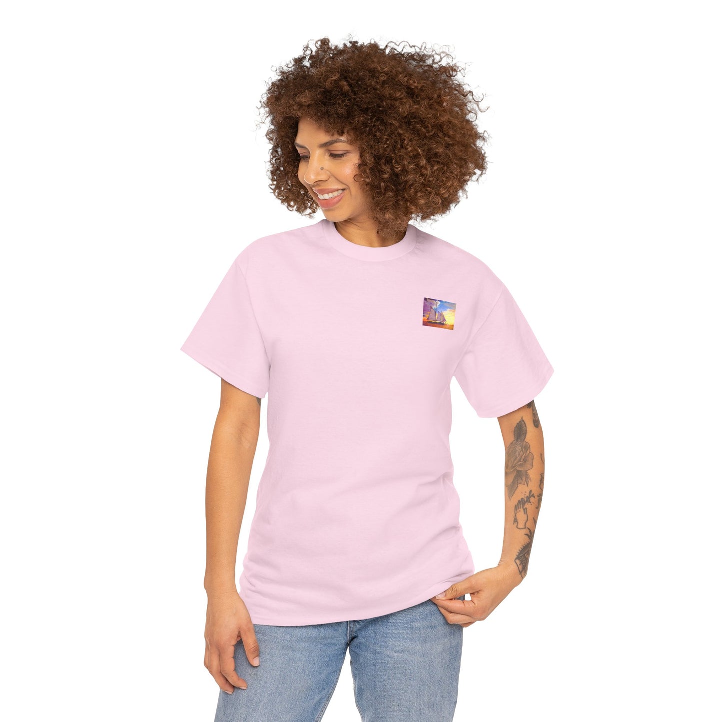 Smooth Sailing- Amazing Unisex Heavy Cotton Short Sleeve Tee Shirts!