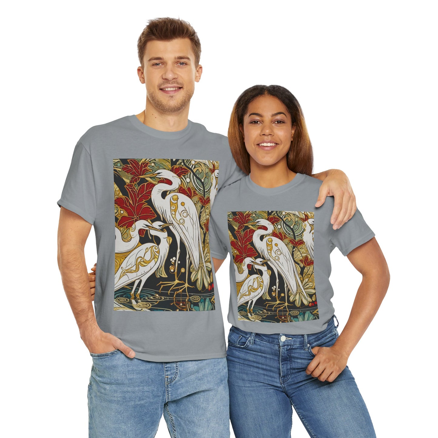 Gorgeous Birds Amazing Unisex Heavy Cotton Short Sleeve Tee Shirts!