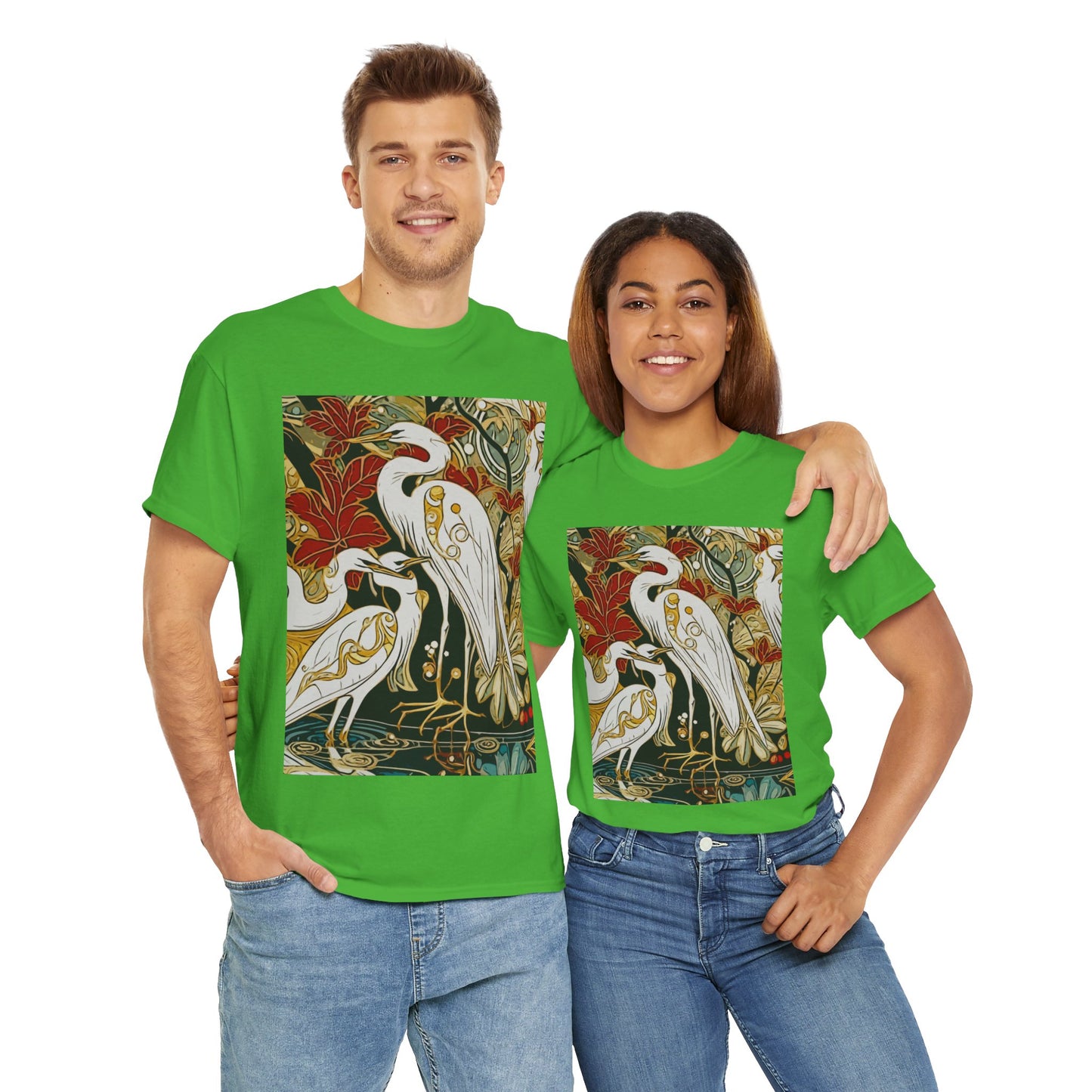 Gorgeous Birds Amazing Unisex Heavy Cotton Short Sleeve Tee Shirts!