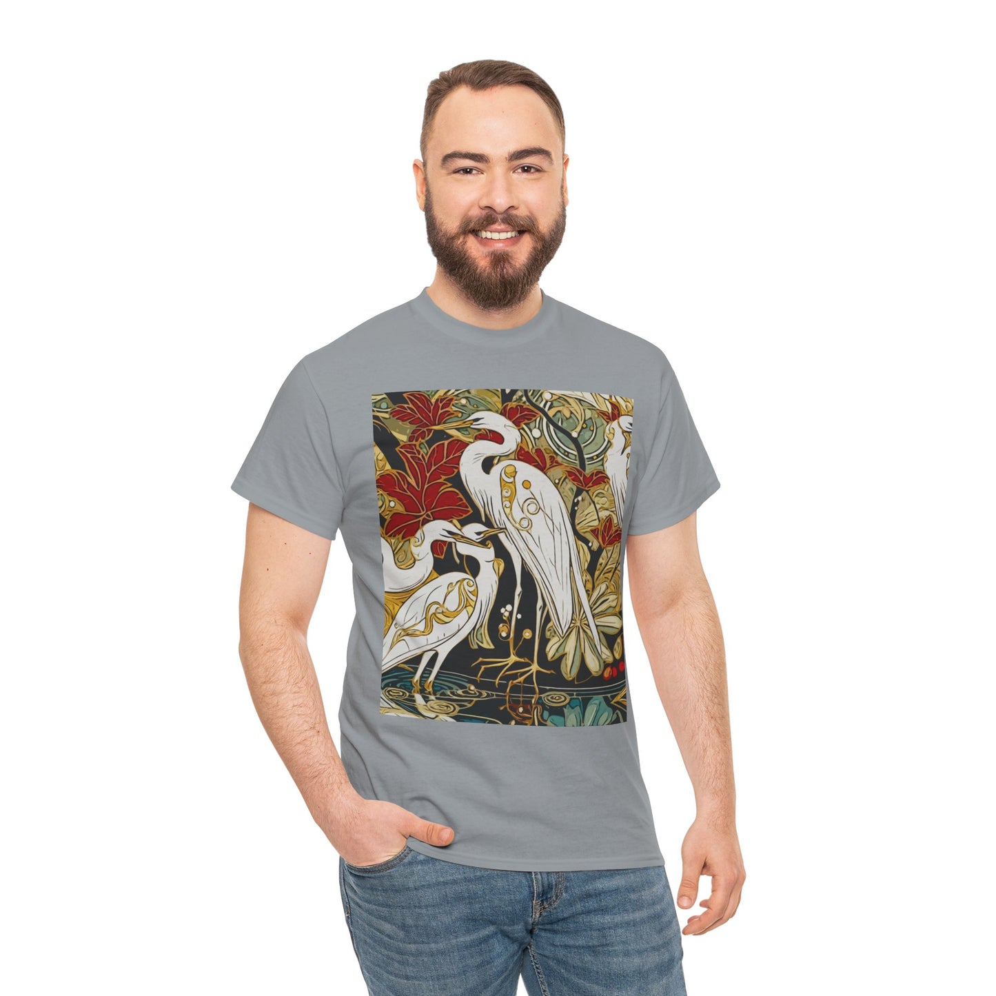 Gorgeous Birds Amazing Unisex Heavy Cotton Short Sleeve Tee Shirts!