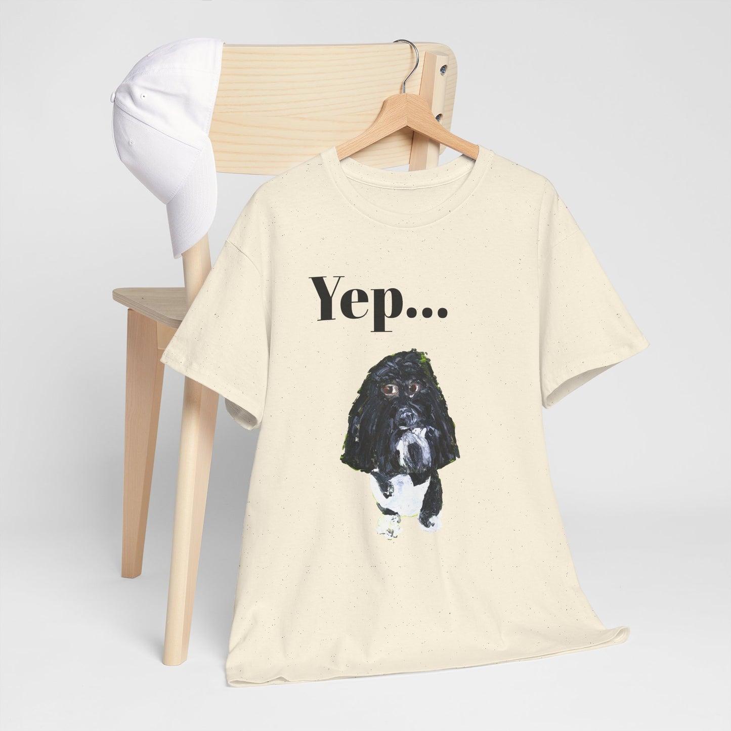 "Yep Dog" - Amazing Unisex Heavy Cotton Short Sleeve Tee Shirts!
