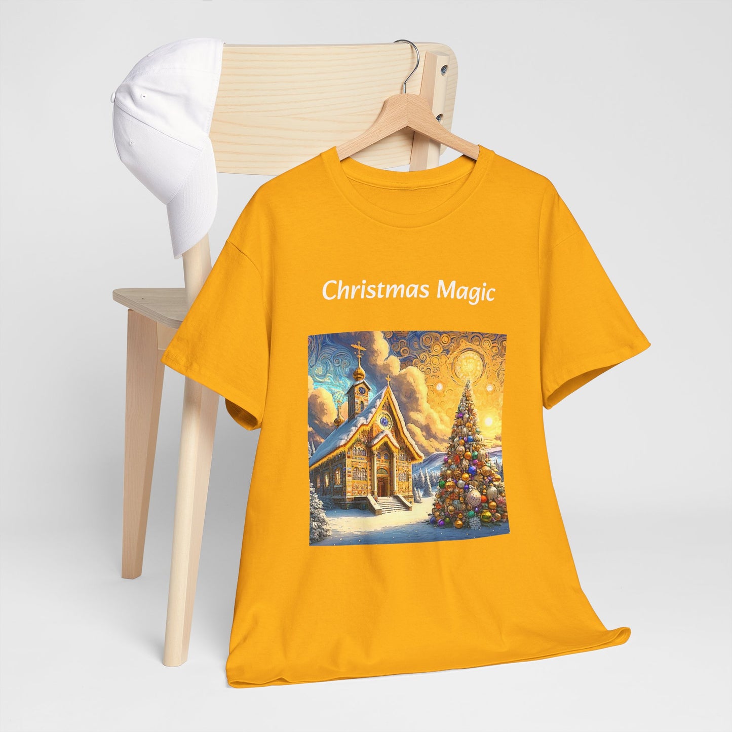 Magic Christmas Amazing Unisex Heavy Cotton Short Sleeve Tee Shirts!