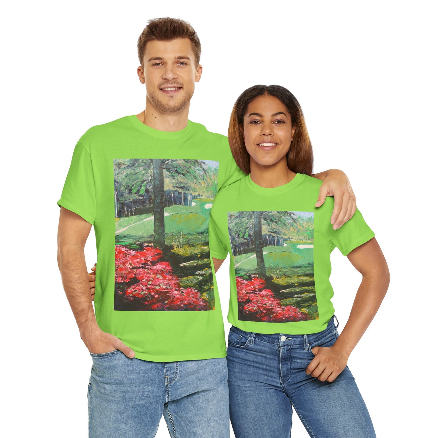 Masters Golf Course- Amazing Unisex Heavy Cotton Short Sleeve Tee Shirts!