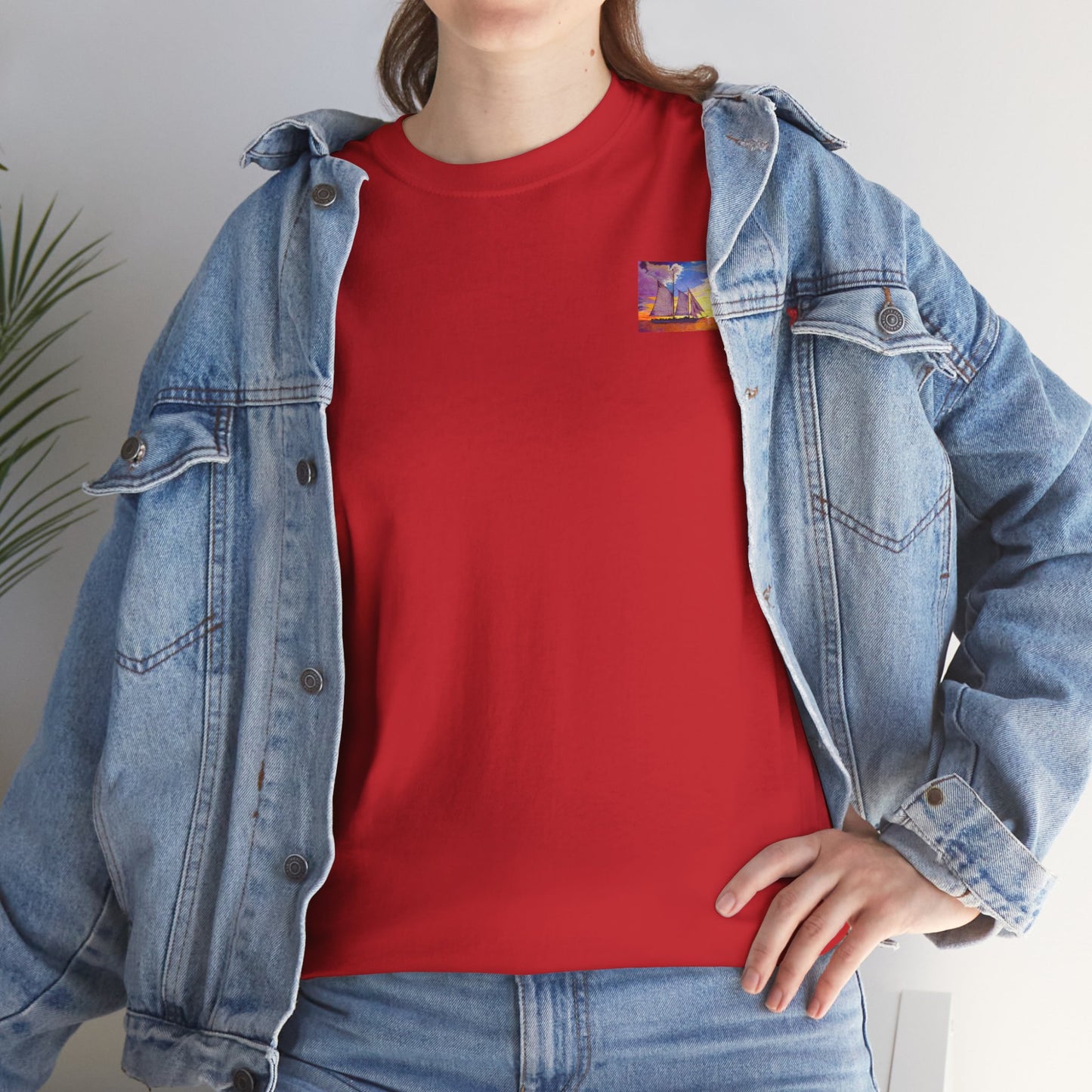 Smooth Sailing- Amazing Unisex Heavy Cotton Short Sleeve Tee Shirts!