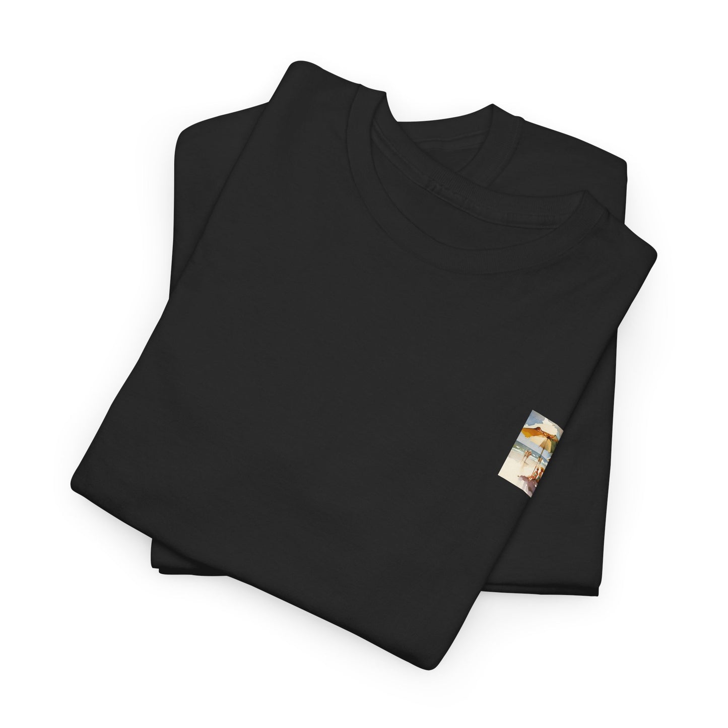 At the Beach Amazing Unisex Heavy Cotton Short Sleeve Tee Shirts!