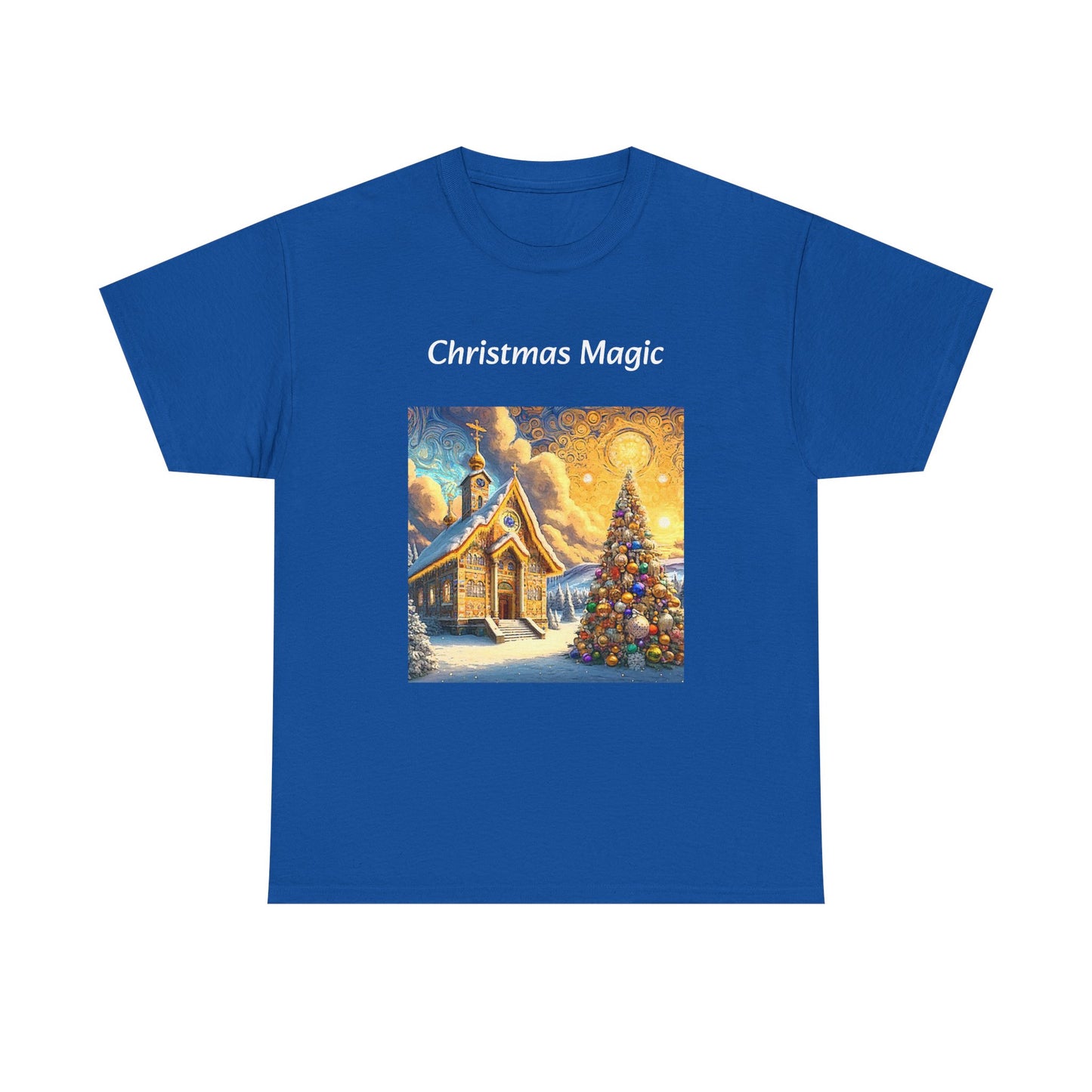 Magic Christmas Amazing Unisex Heavy Cotton Short Sleeve Tee Shirts!
