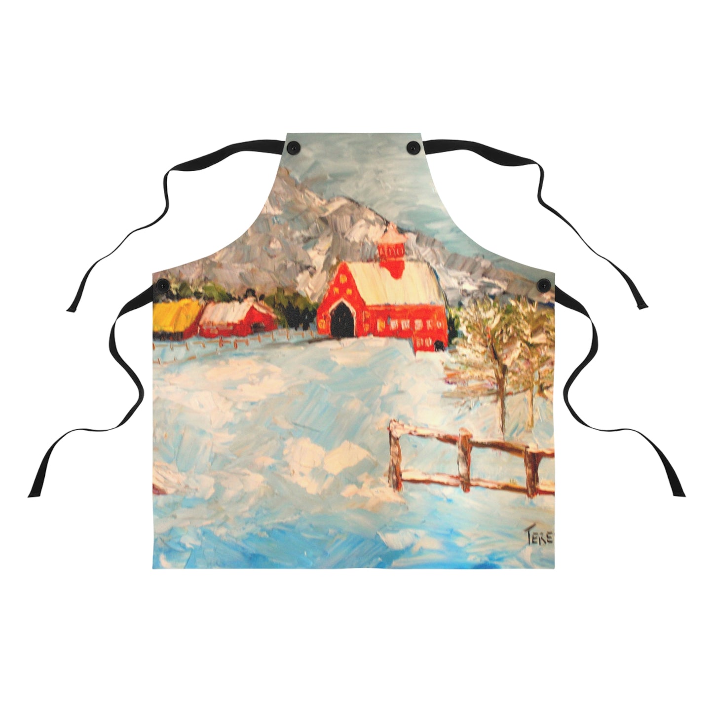 Patchwork Mountain Apron
