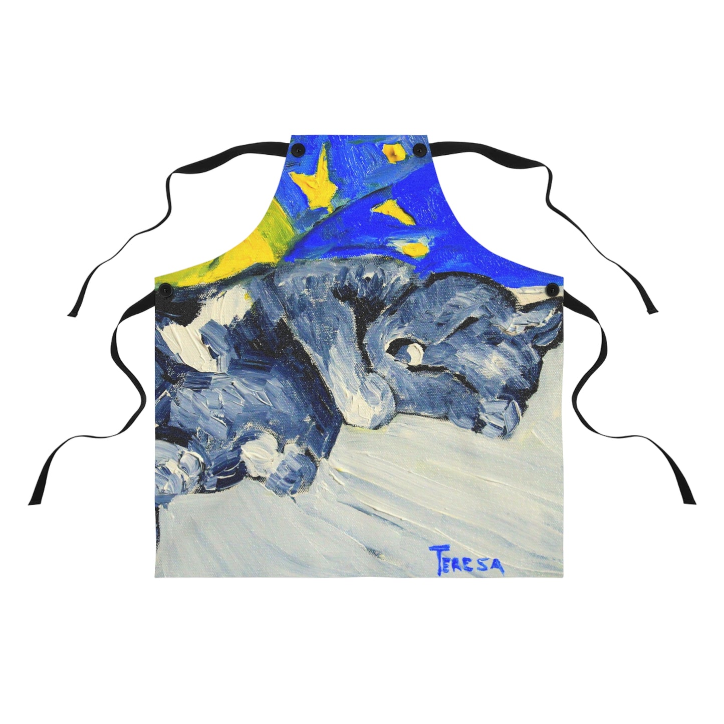 Sleeping Kitty Apron