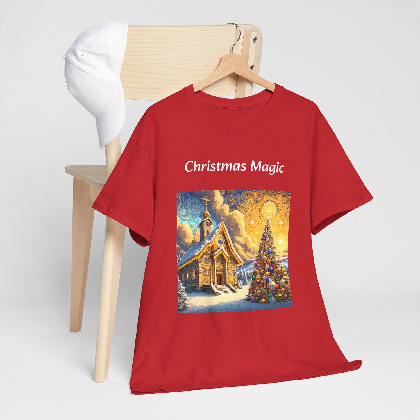 Magic Christmas Amazing Unisex Heavy Cotton Short Sleeve Tee Shirts!