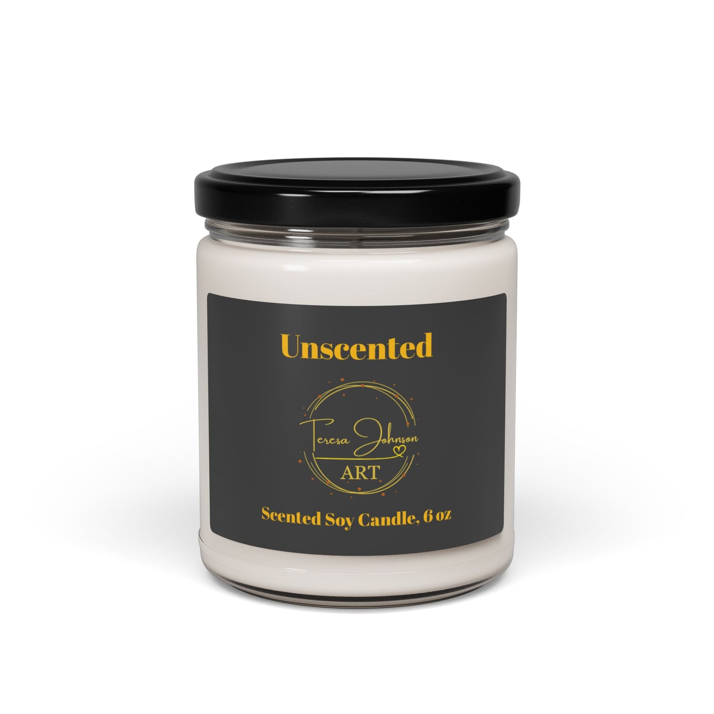 Unscented - Scented Soy Candle, 9oz