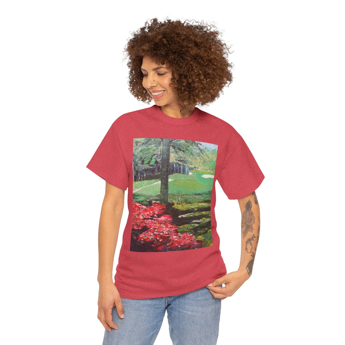 Masters Golf Course- Amazing Unisex Heavy Cotton Short Sleeve Tee Shirts!