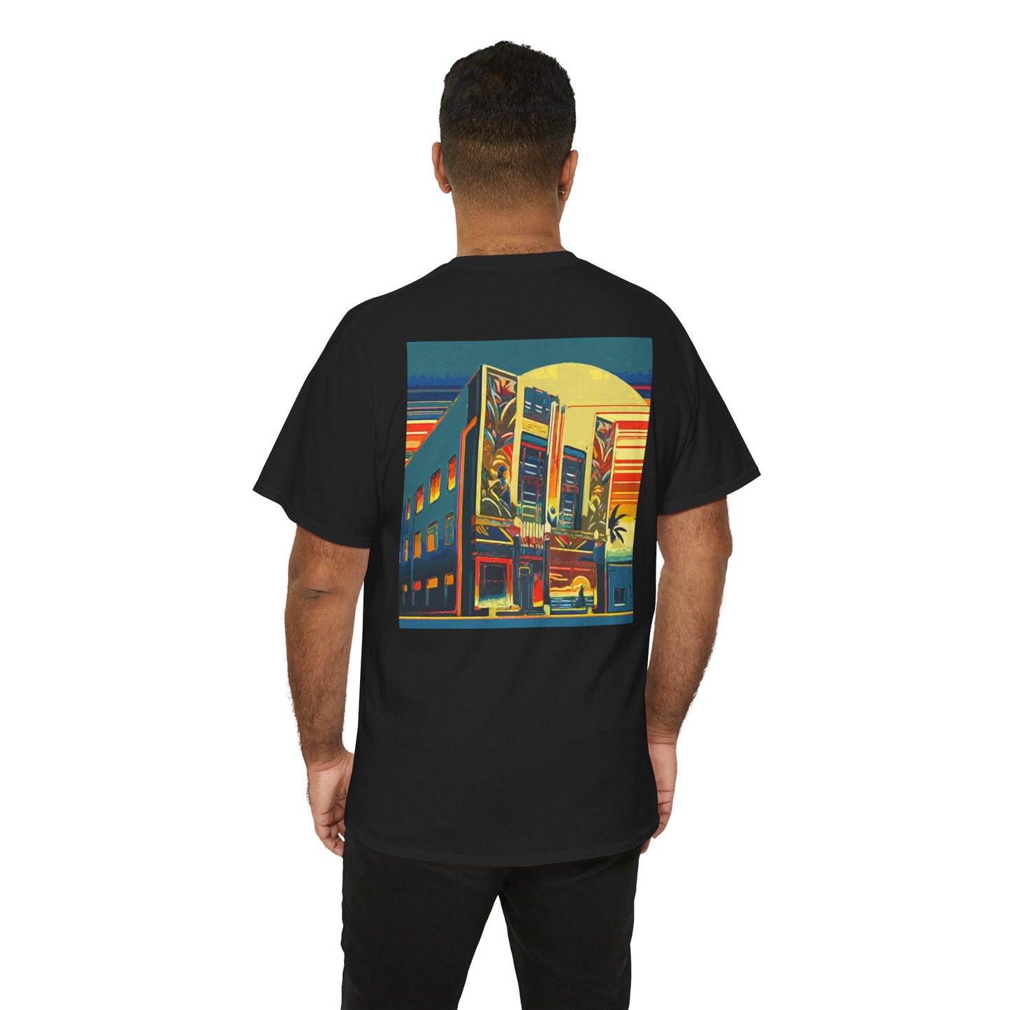 Art Deco Theatre - Amazing Unisex Heavy Cotton Short Sleeve Tee Shirts!