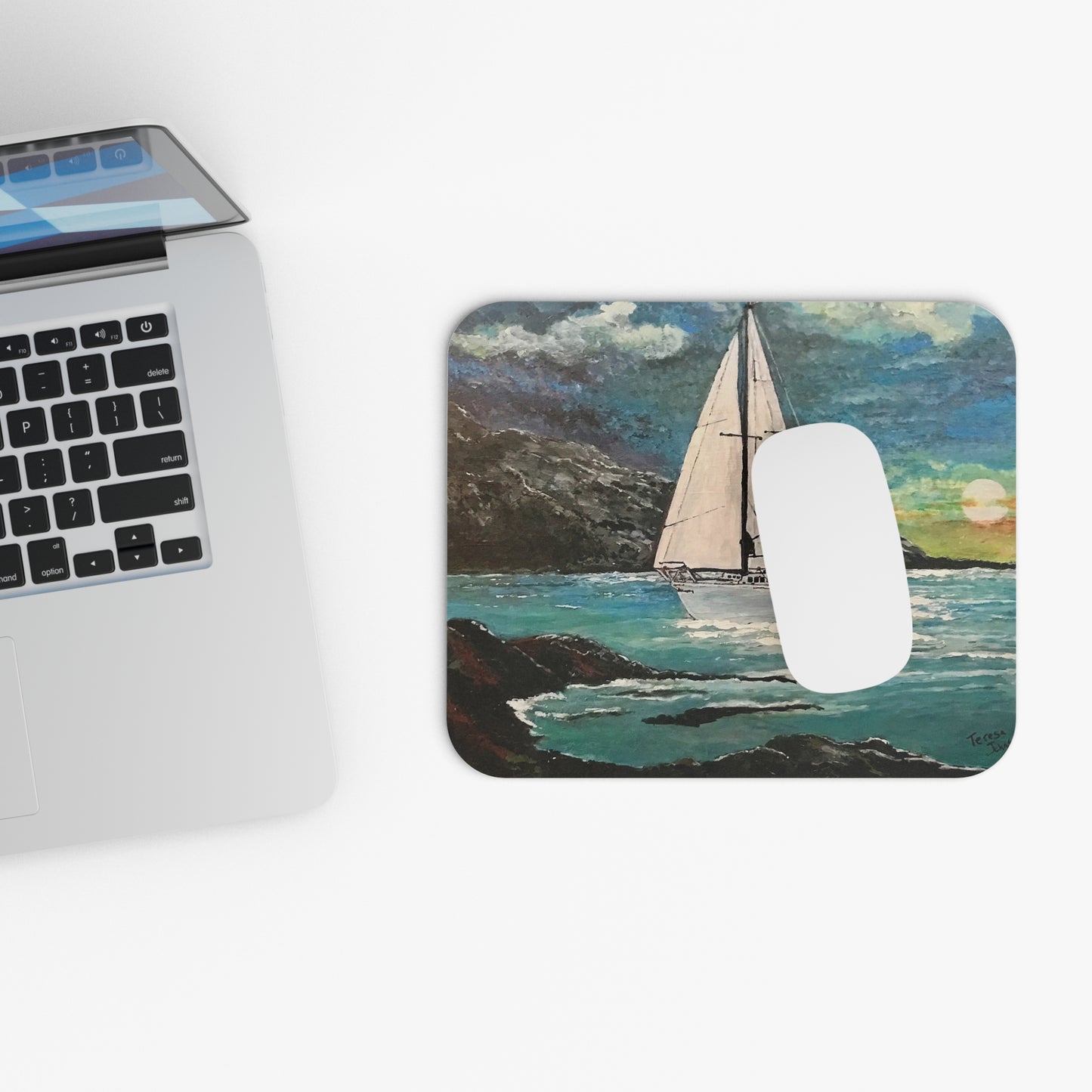 Tropical Sailing Mousepad