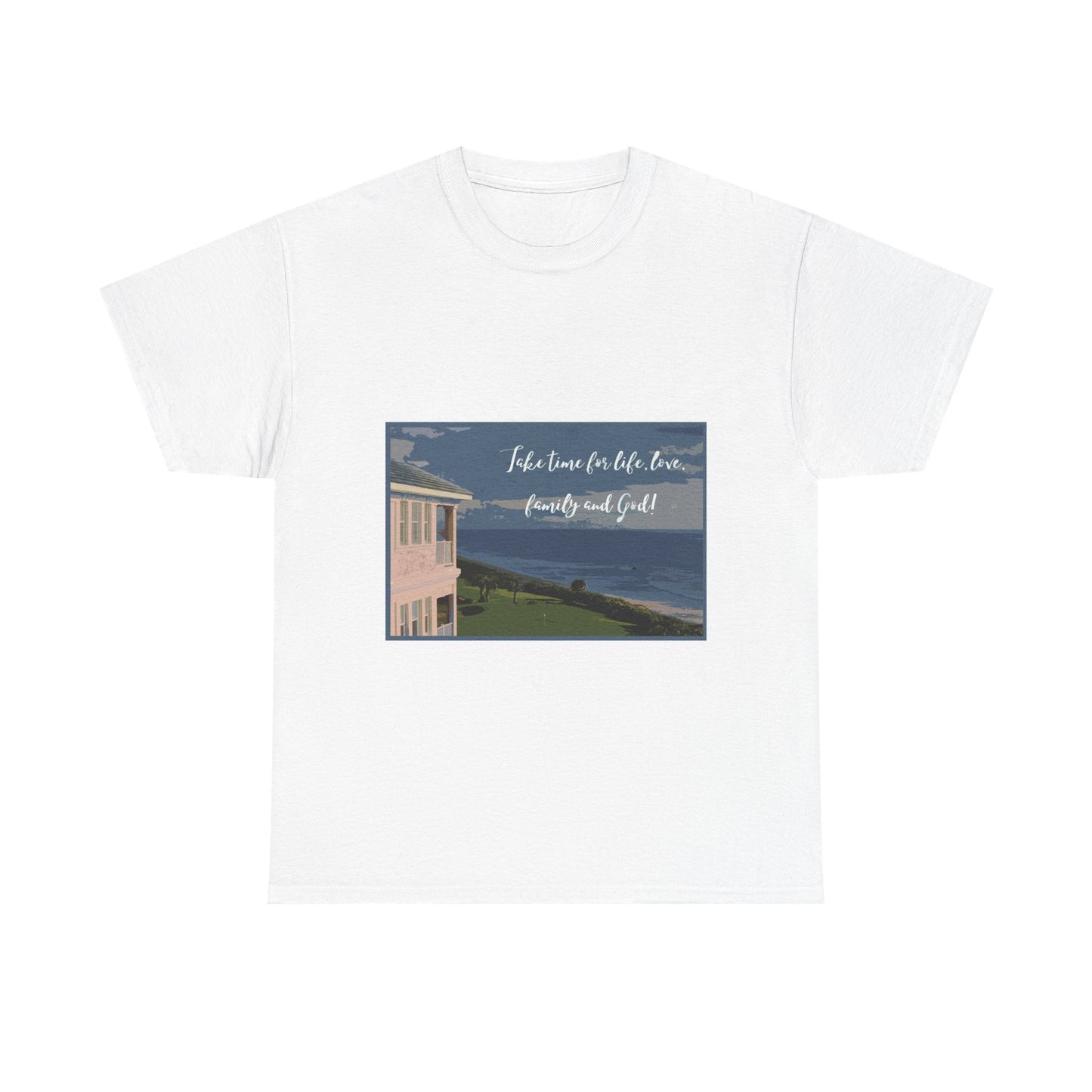 Take time for life- Amazing Unisex Heavy Cotton Tee