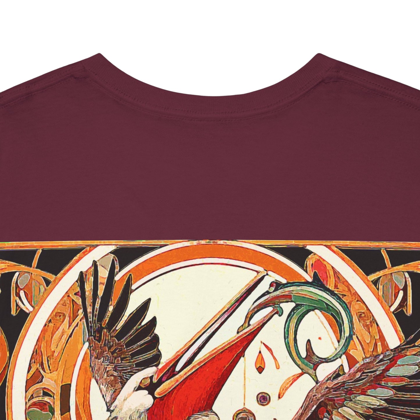 Magnificent Bird - Amazing Unisex Heavy Cotton Short Sleeve Tee Shirts!