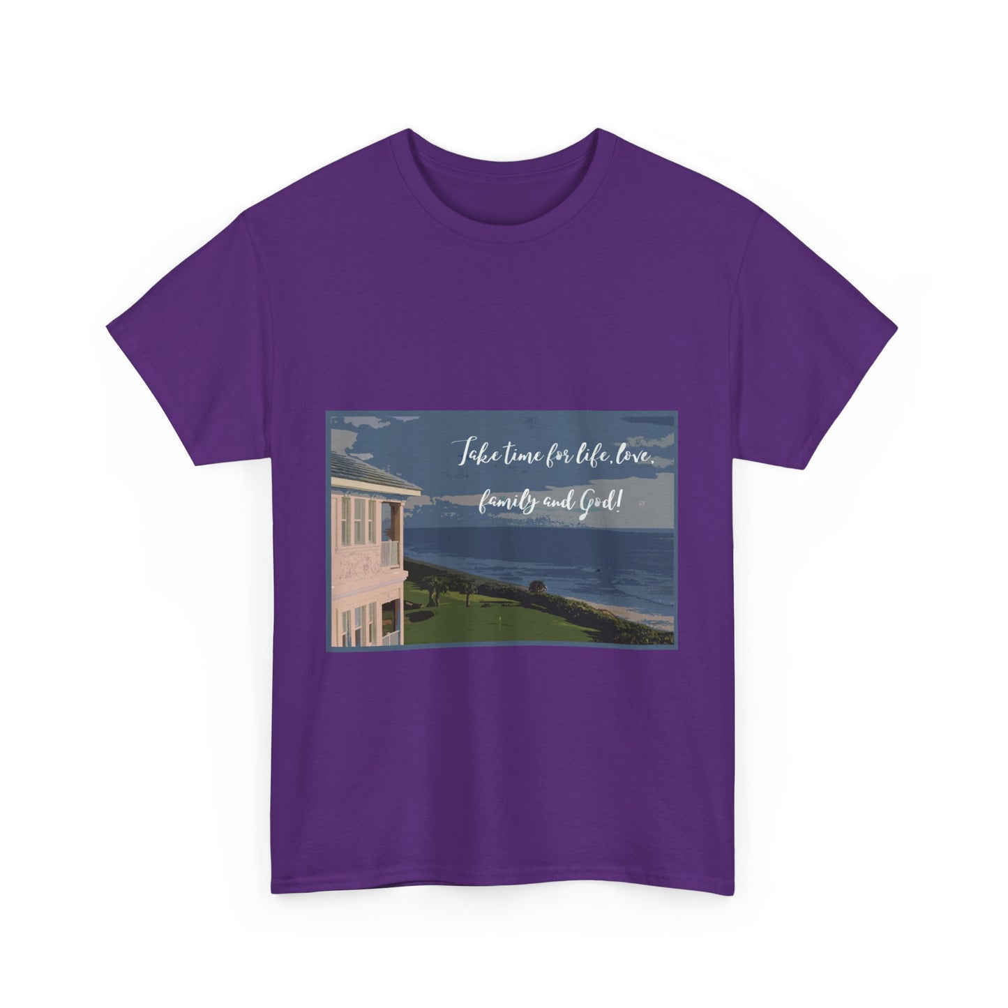 Take time for life- Amazing Unisex Heavy Cotton Tee
