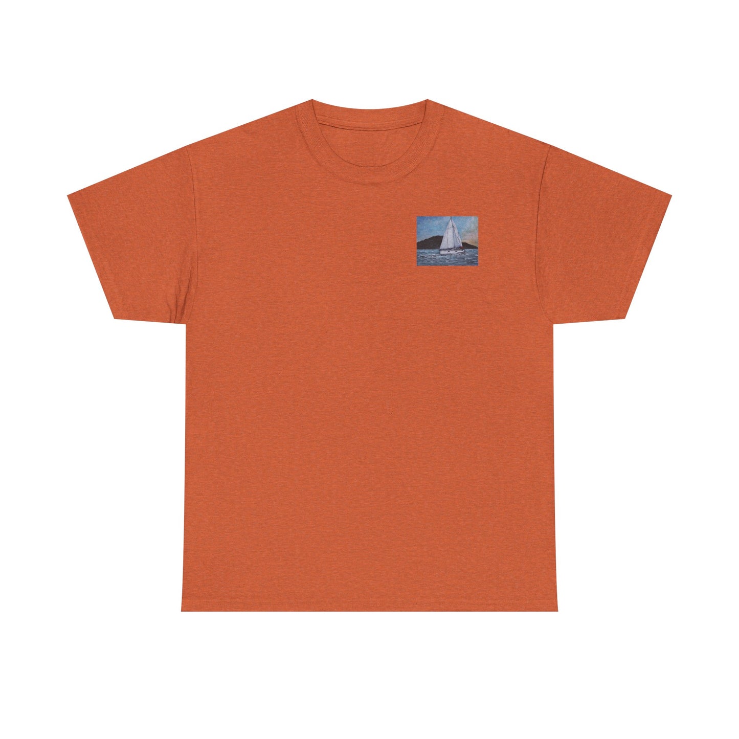 Smoothly Sailing - Amazing Unisex Heavy Cotton Short Sleeve Tee Shirts!
