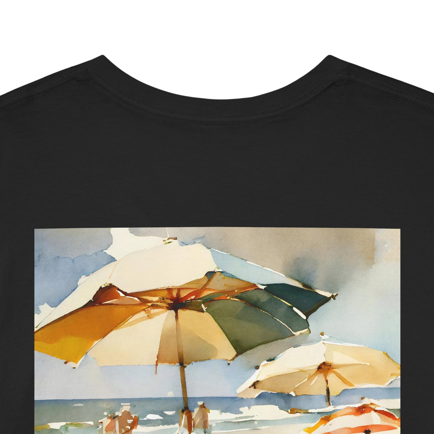 At the Beach Amazing Unisex Heavy Cotton Short Sleeve Tee Shirts!