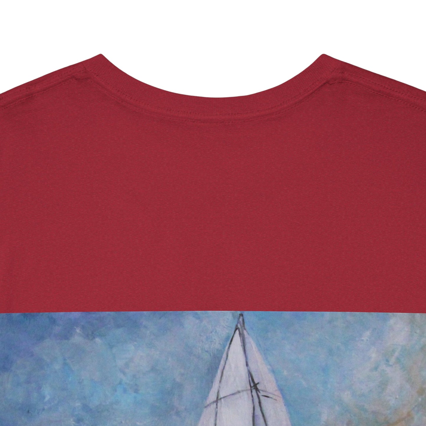 Smoothly Sailing - Amazing Unisex Heavy Cotton Short Sleeve Tee Shirts!