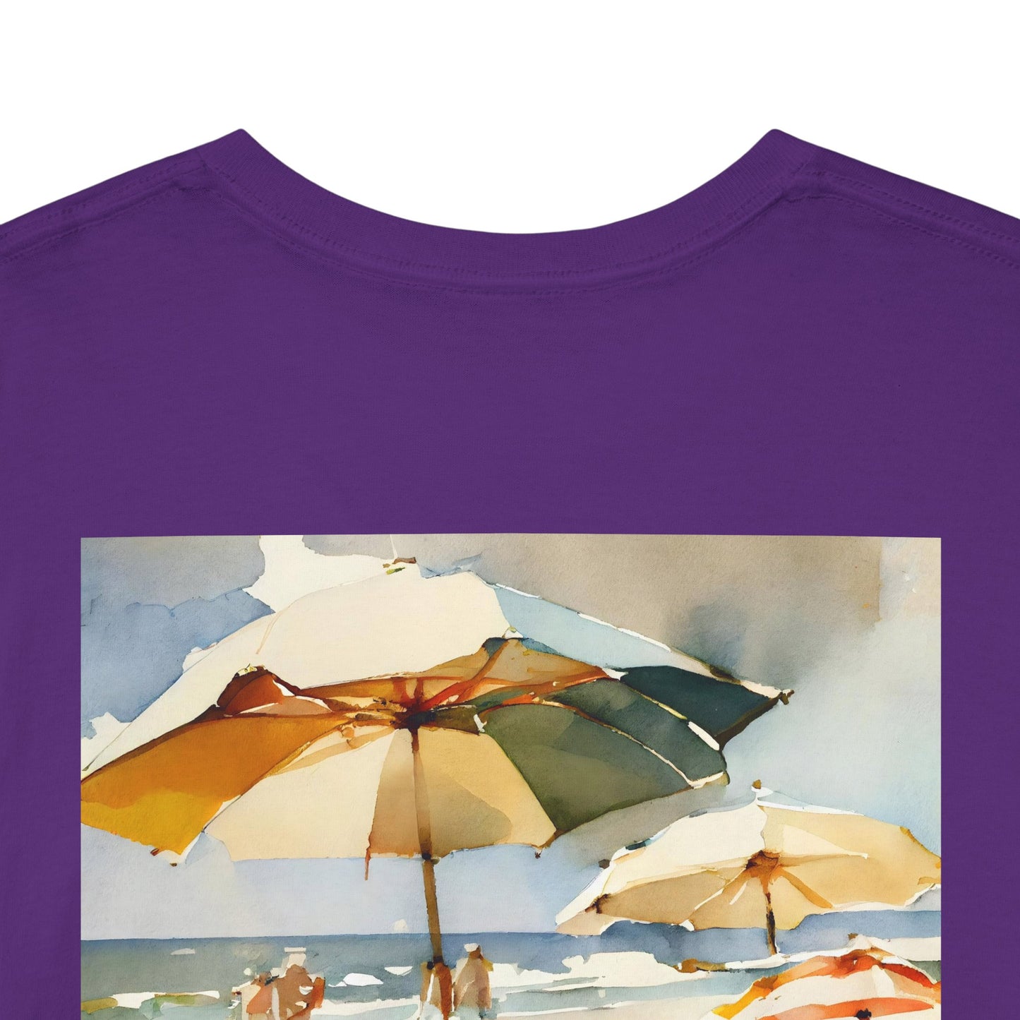 At the Beach Amazing Unisex Heavy Cotton Short Sleeve Tee Shirts!