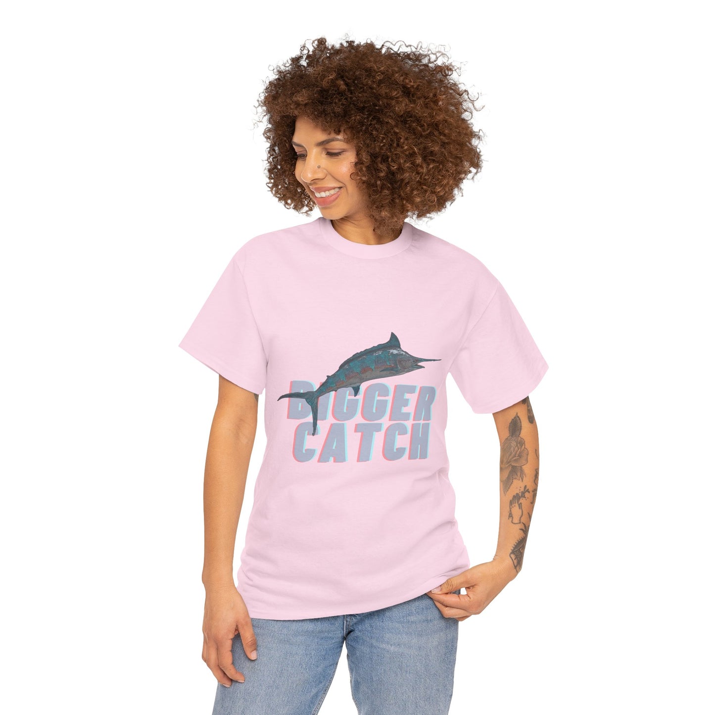 Big Catch - Amazing Unisex Heavy Cotton Short Sleeve Tee Shirts!
