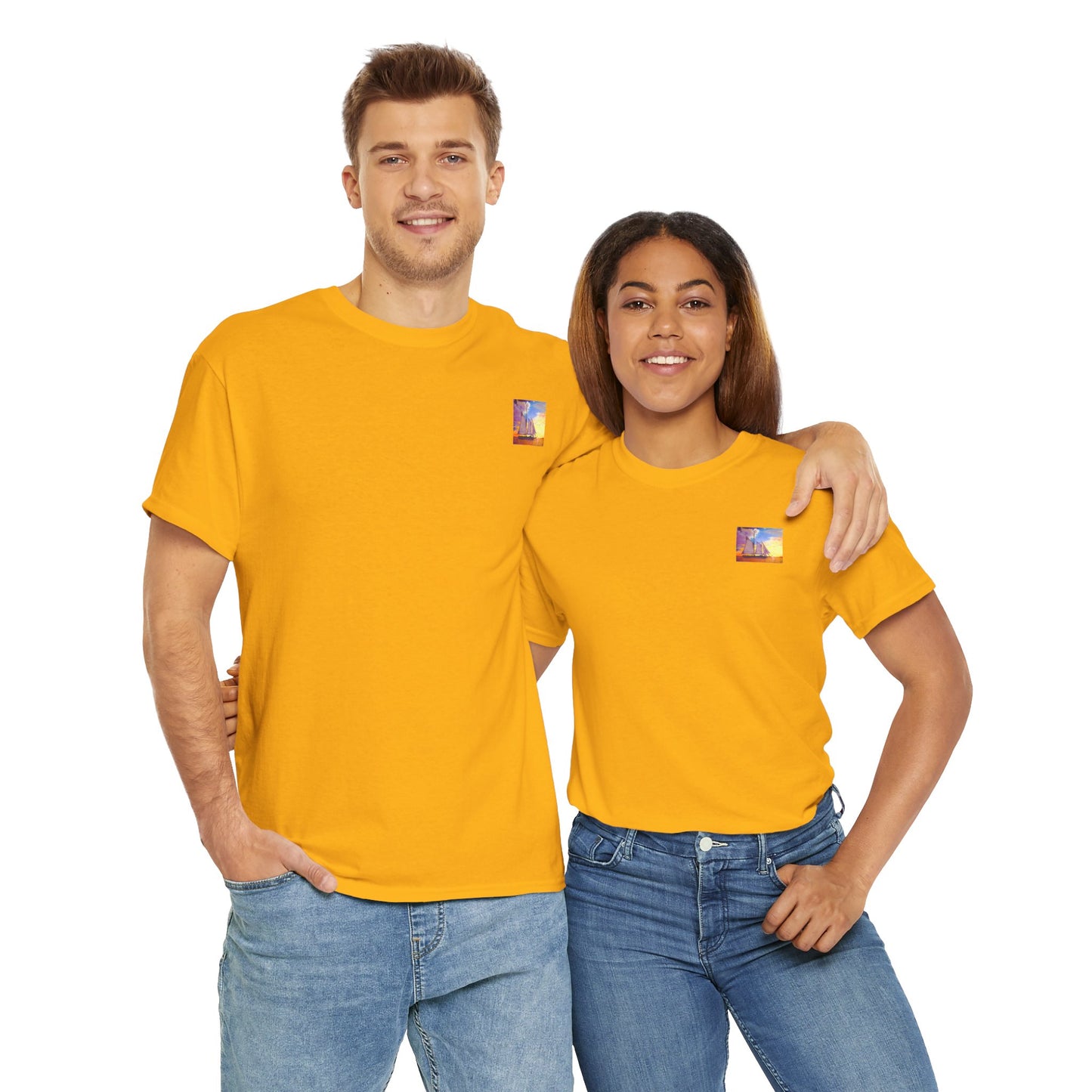 Smooth Sailing- Amazing Unisex Heavy Cotton Short Sleeve Tee Shirts!