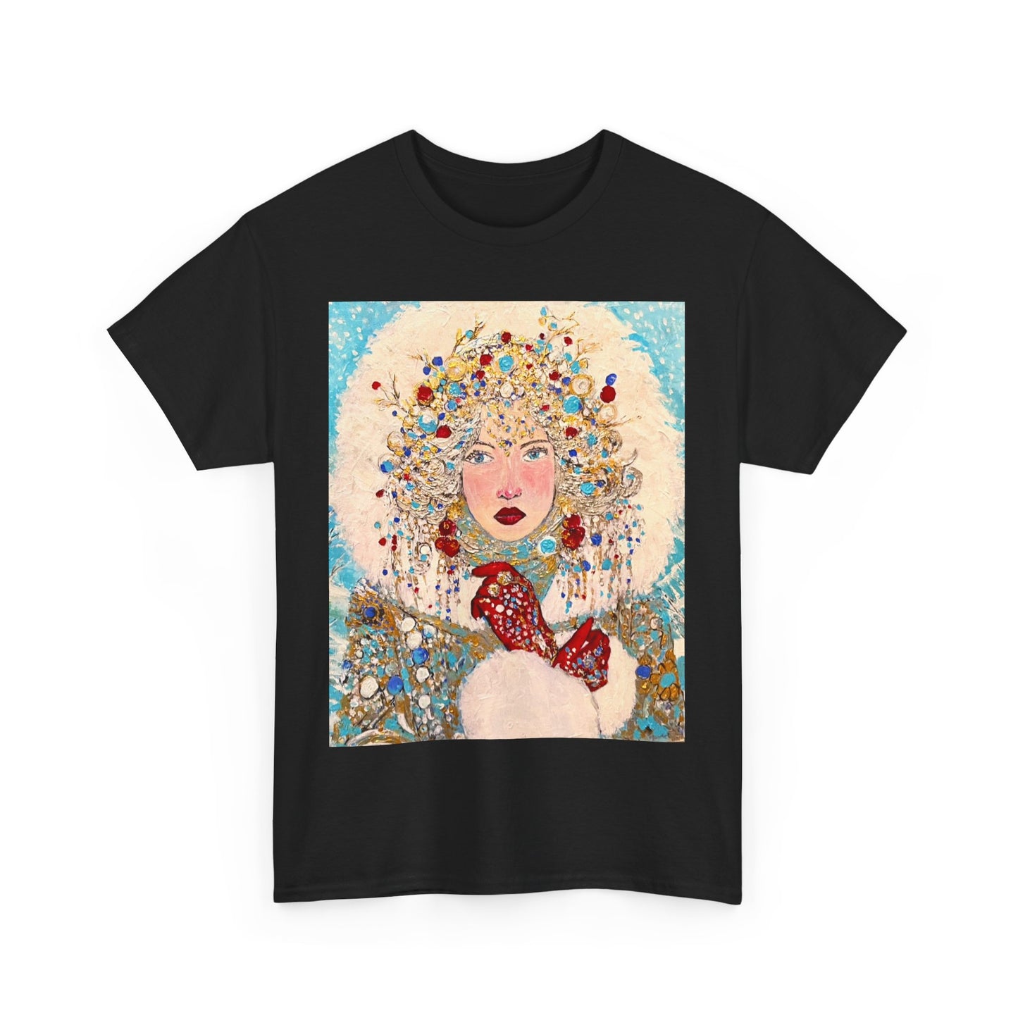 The Queen of Winter - Amazing Unisex Heavy Cotton Tee