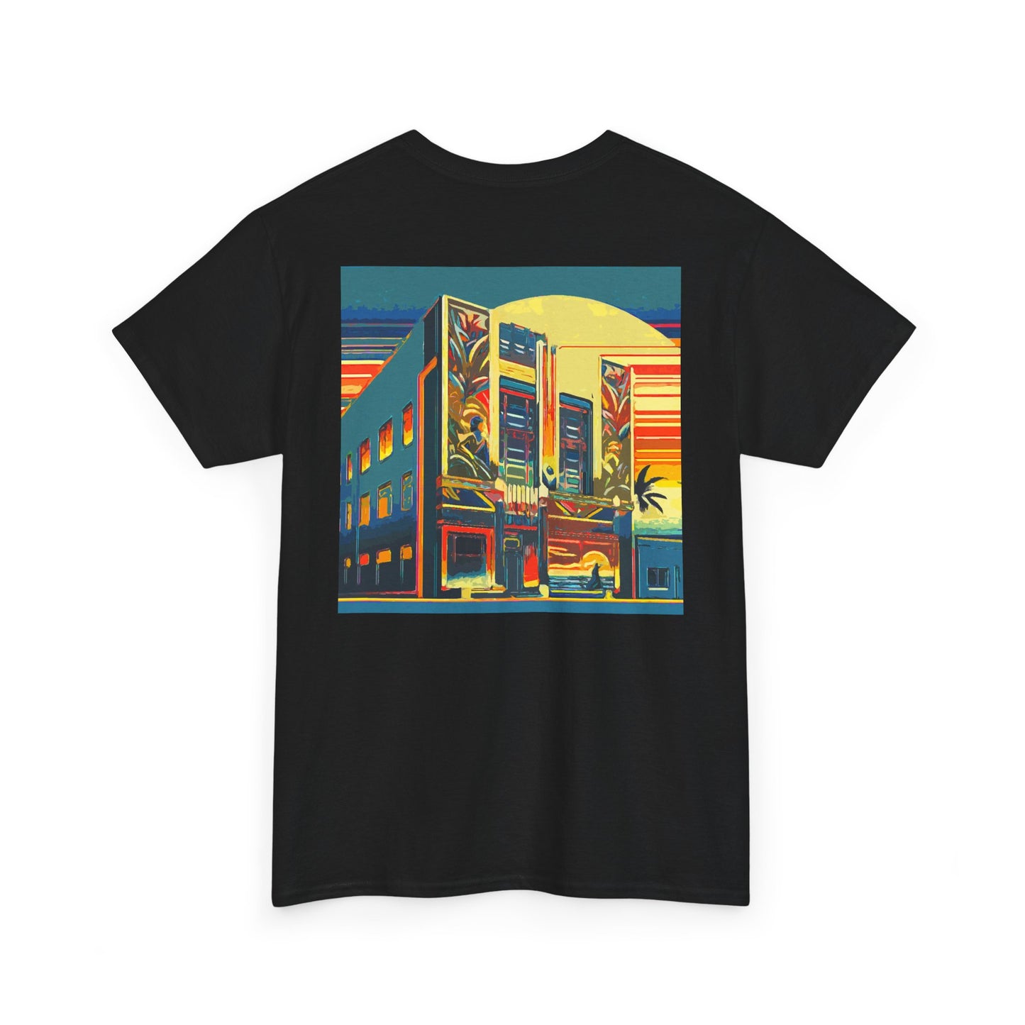 Art Deco Theatre - Amazing Unisex Heavy Cotton Short Sleeve Tee Shirts!