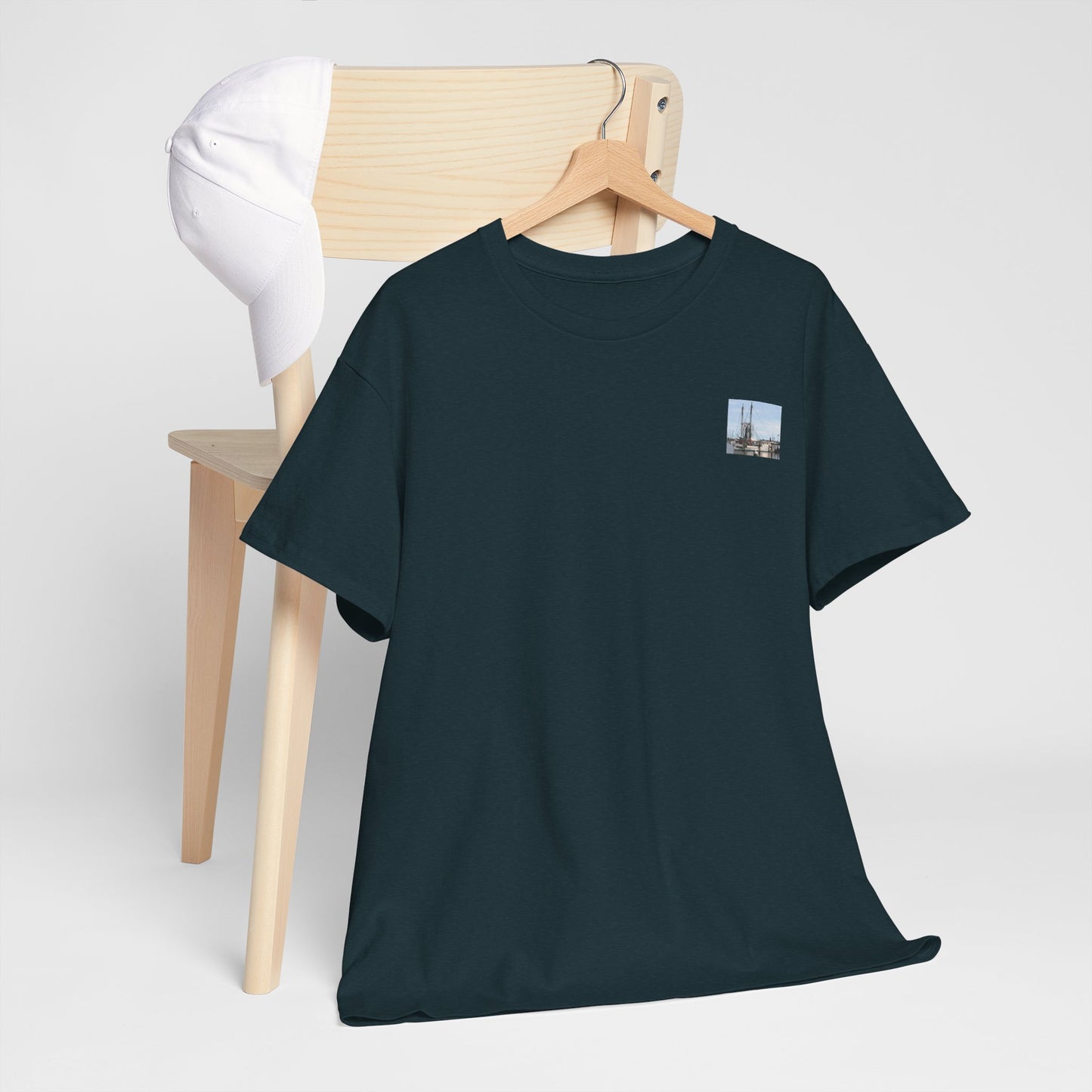 Shrimp Boat- Amazing Unisex Heavy Cotton Short Sleeve Tee Shirts!