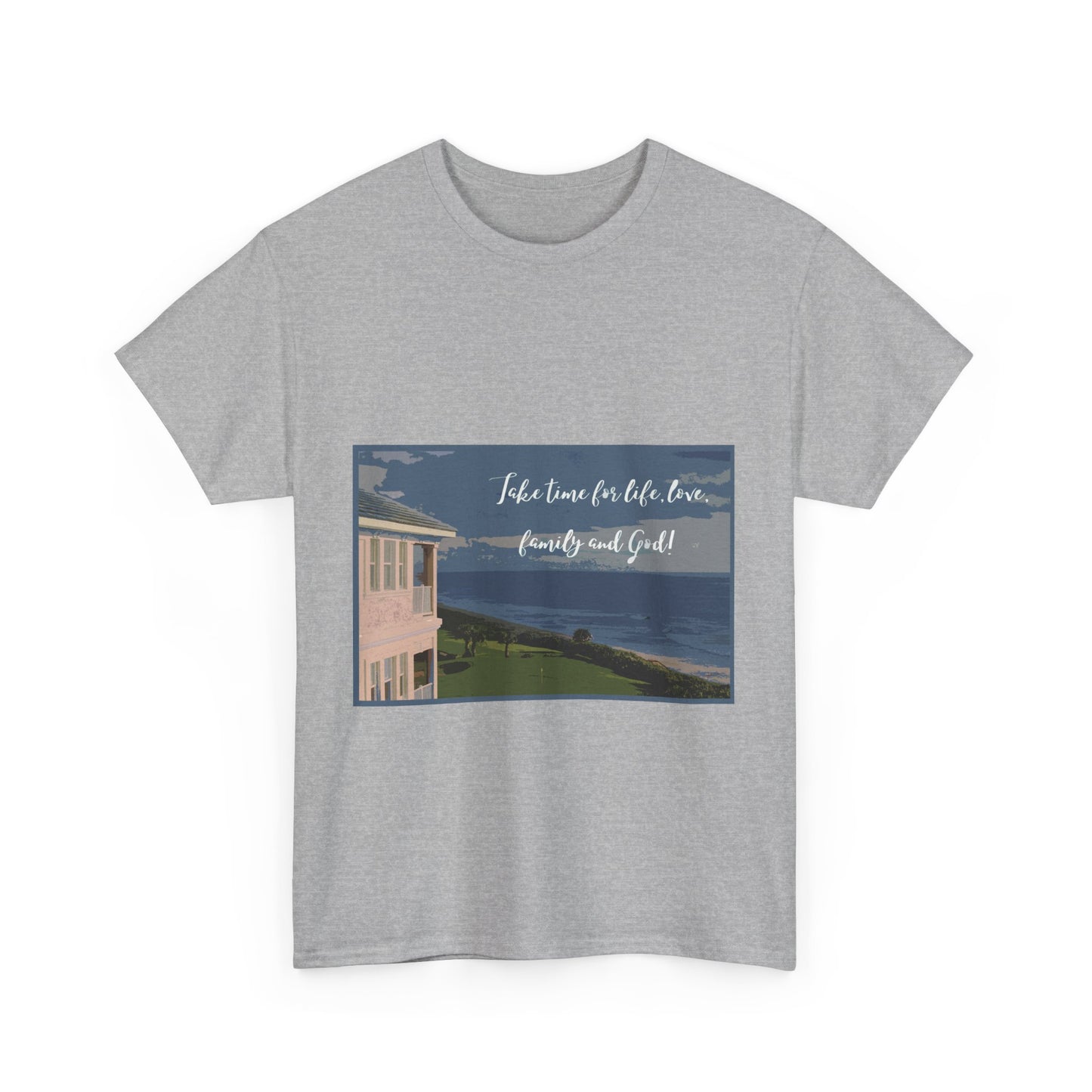 Take time for life- Amazing Unisex Heavy Cotton Tee