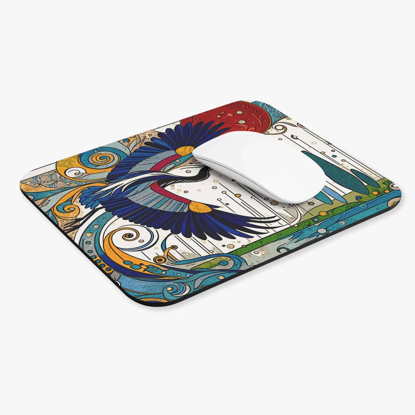 Blue Heron Mousepad