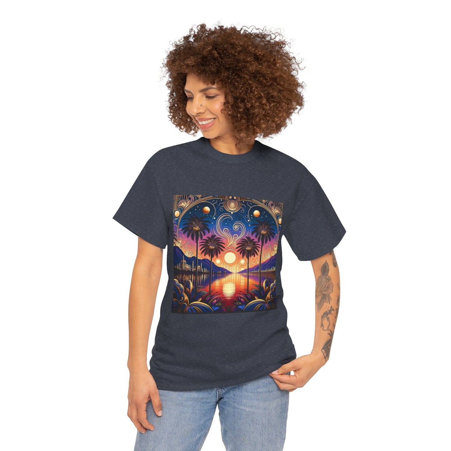 Tropical Dream- Amazing Unisex Heavy Cotton Short Sleeve Tee Shirts!