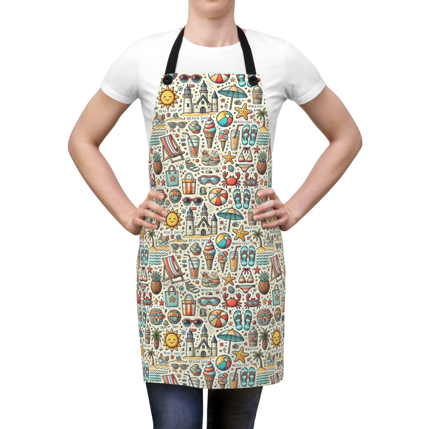 Tropical Beach Day -Apron