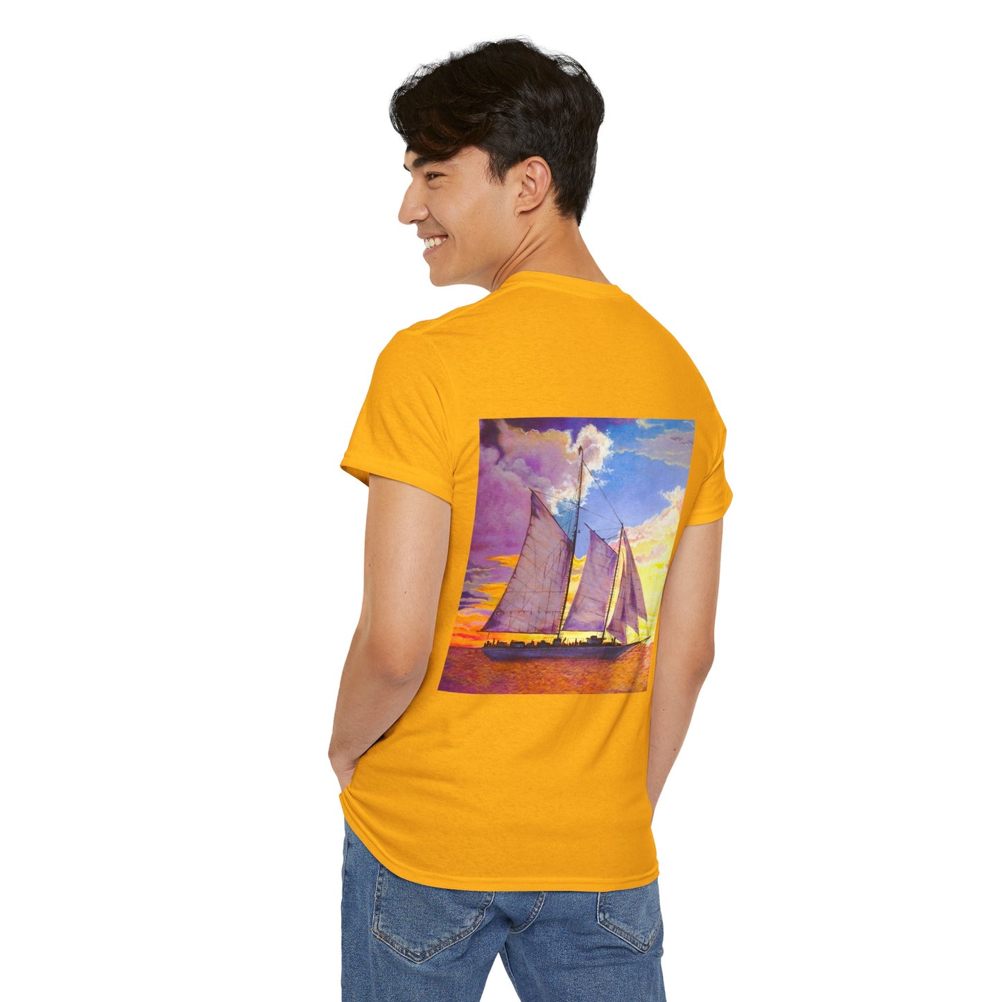 Smooth Sailing- Amazing Unisex Heavy Cotton Short Sleeve Tee Shirts!