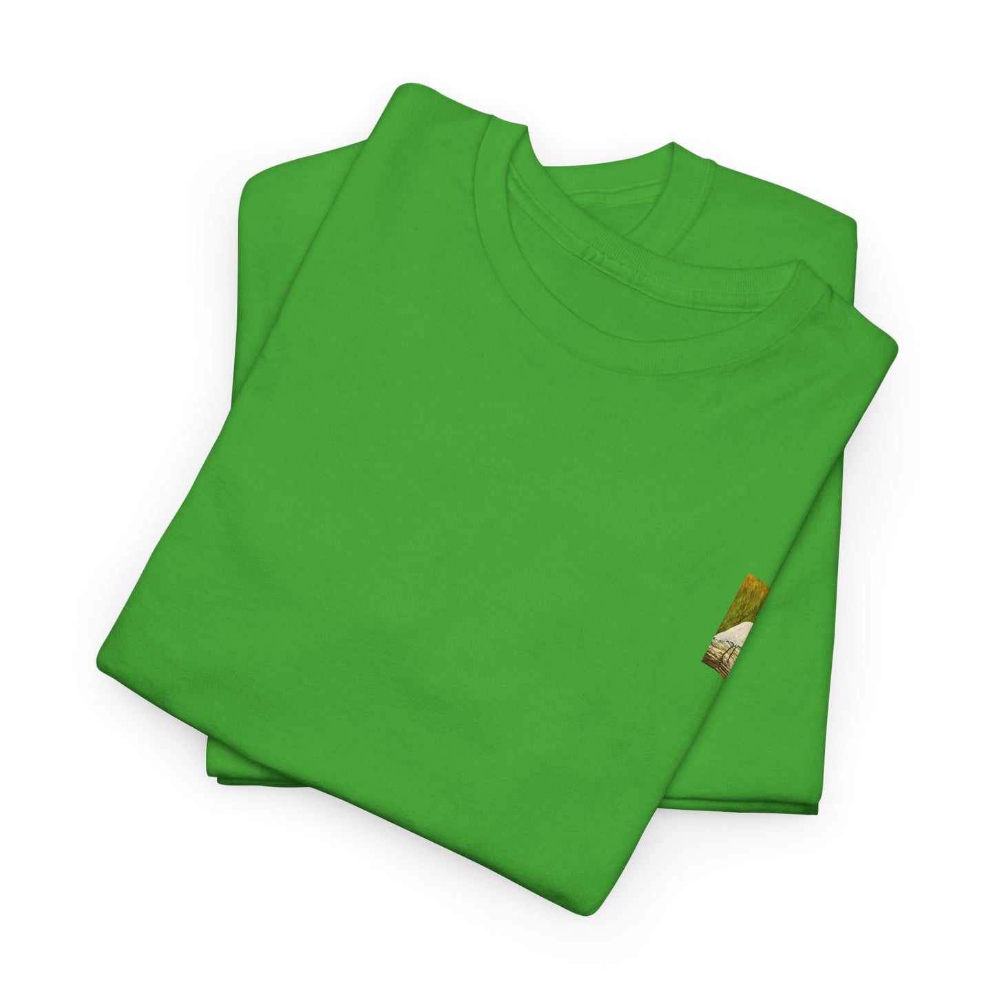 White Egret- Amazing Unisex Heavy Cotton Short Sleeve Tee Shirts!