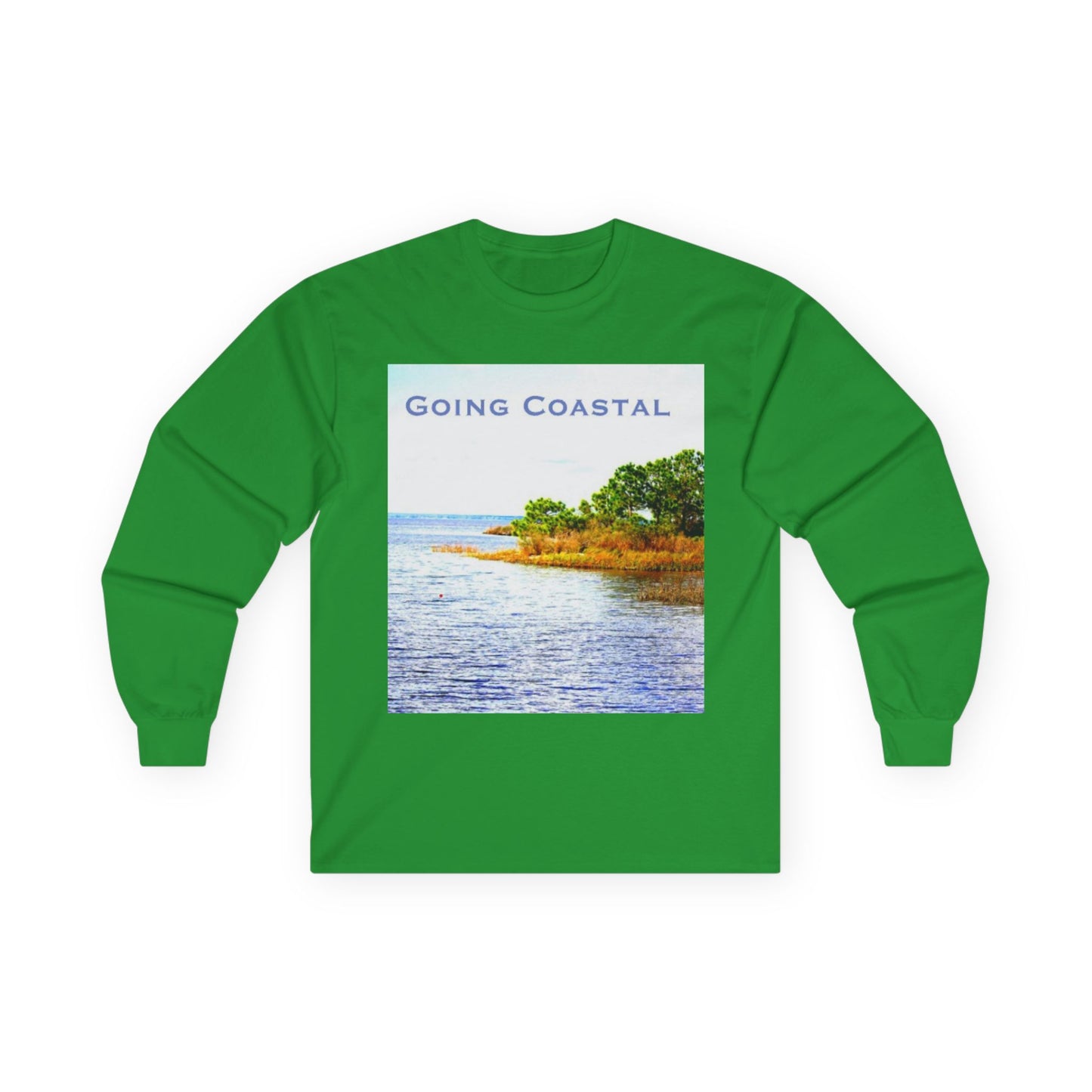 "Going Coastal" Long Sleeve Casual Unisex Tee Shirt