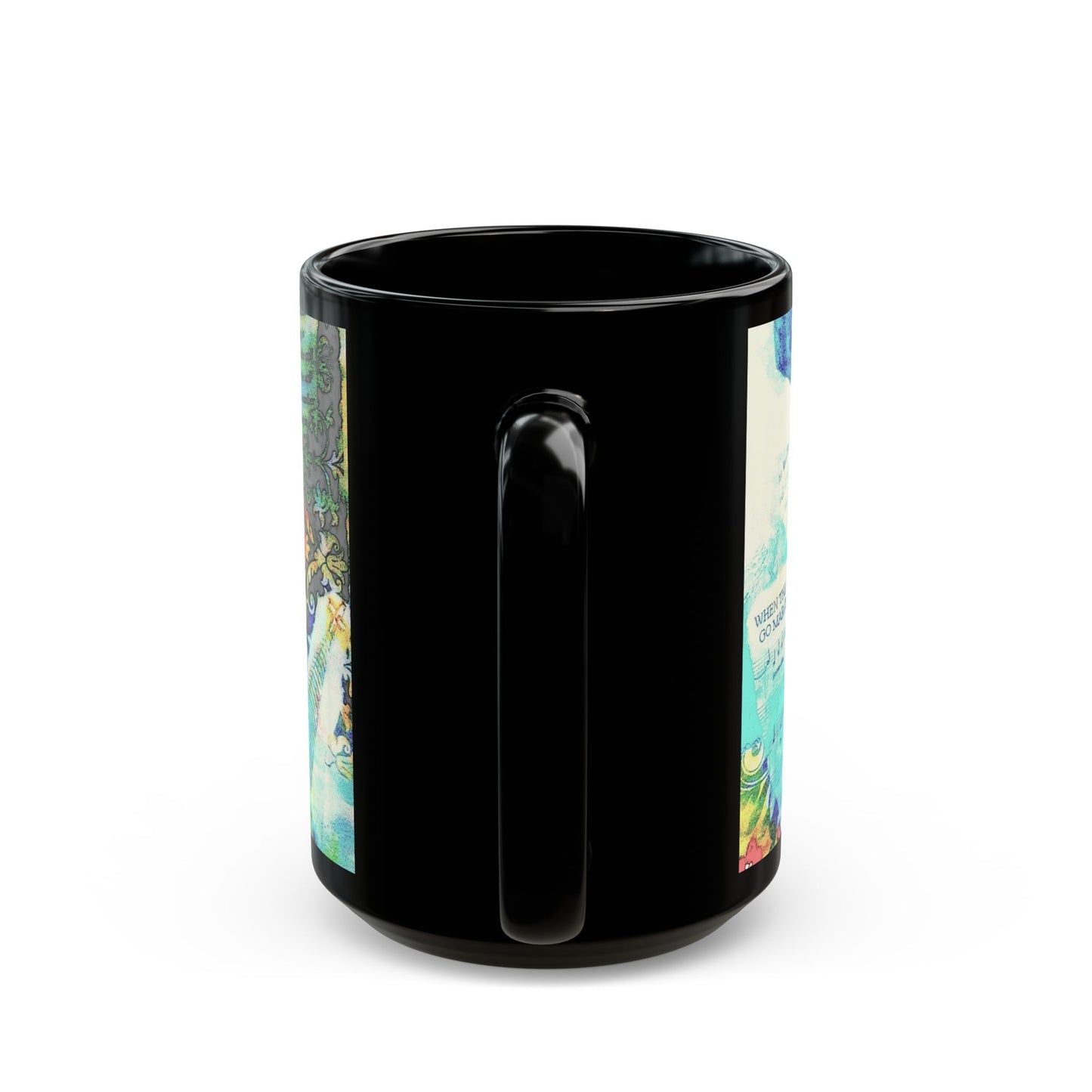 Jazz in Savannah - 11 oz or 15 oz Ceramic Black Mugs