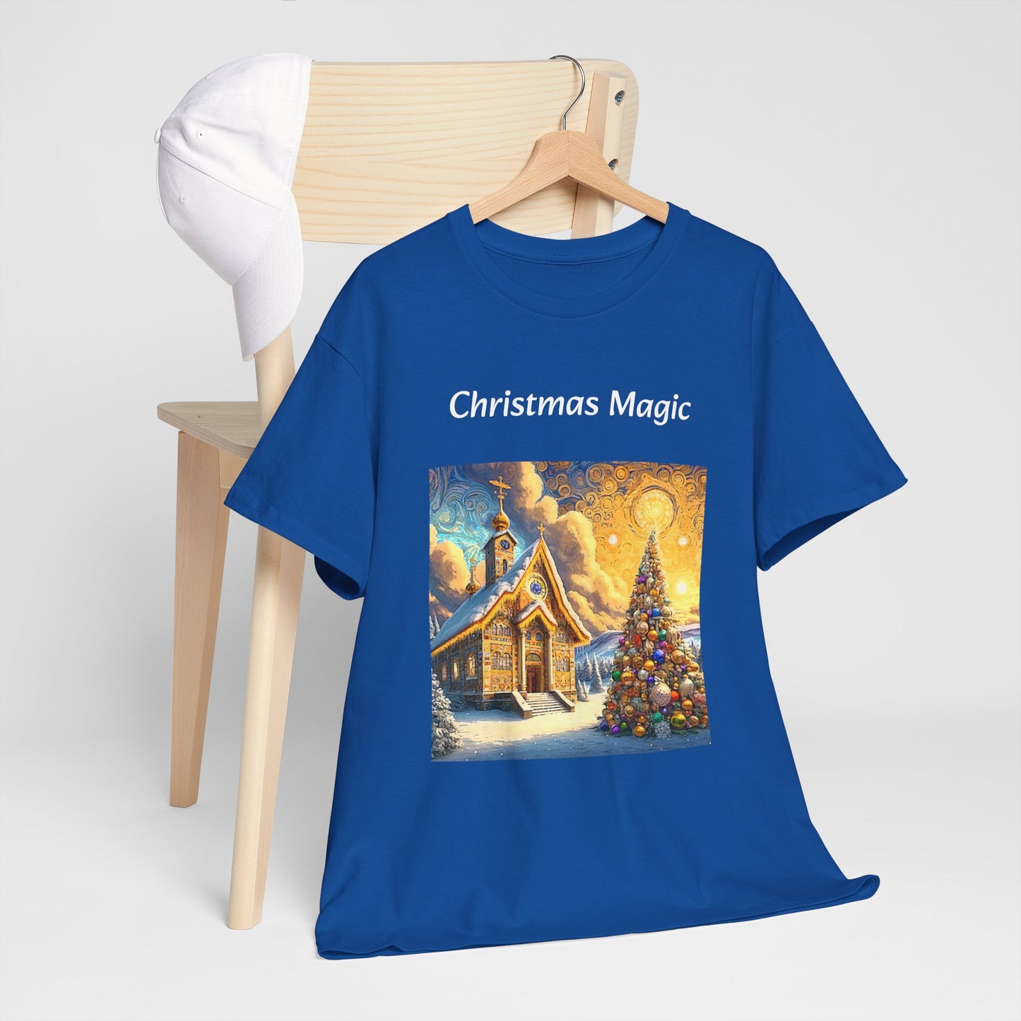 Magic Christmas Amazing Unisex Heavy Cotton Short Sleeve Tee Shirts!