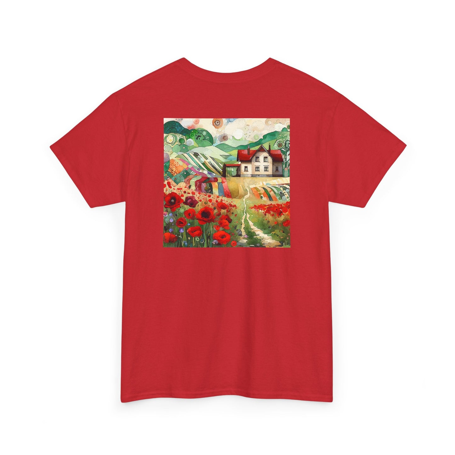 Poppy Hill House - Amazing Unisex Heavy Cotton Short Sleeve Tee Shirts!